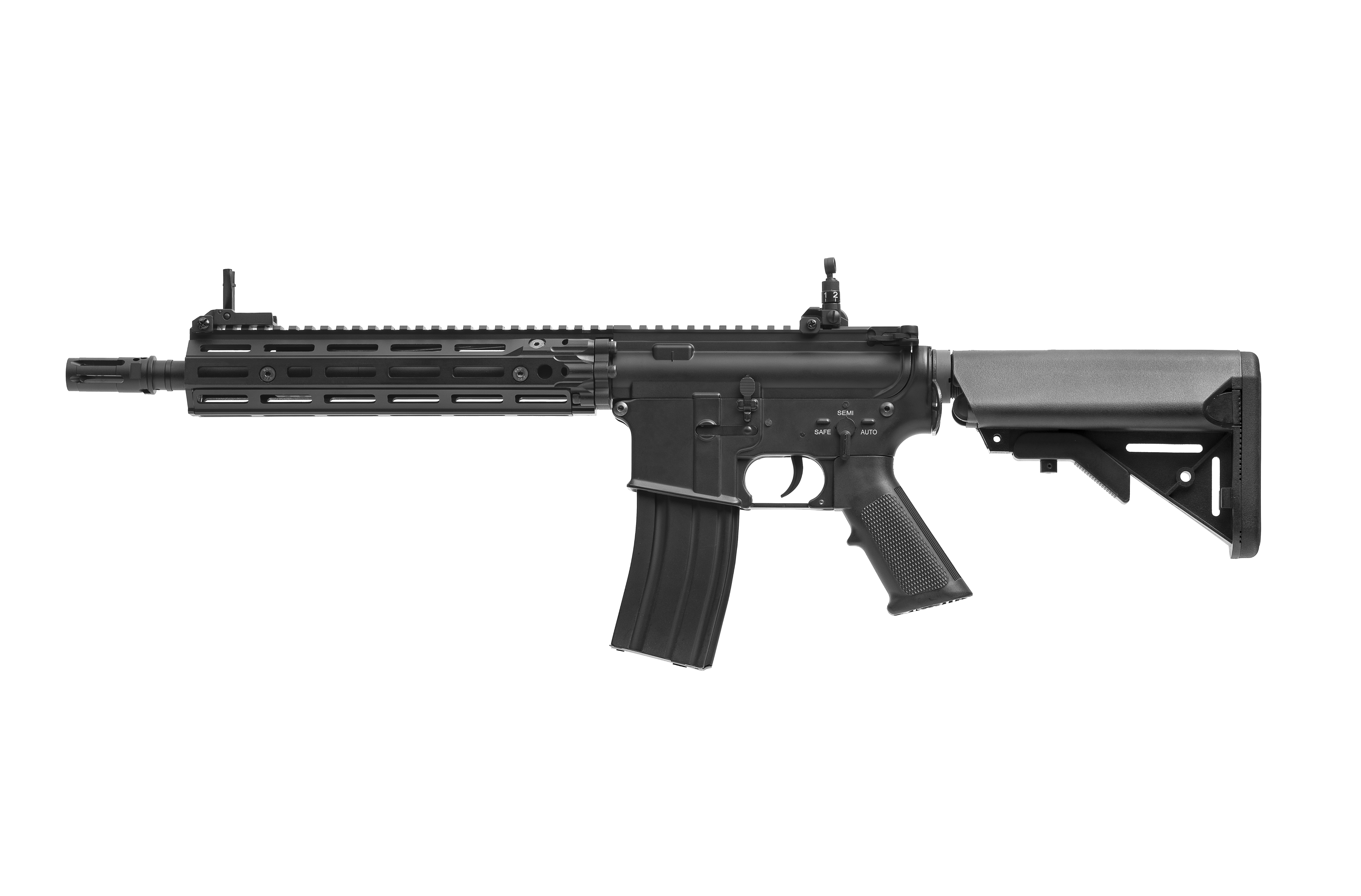E&C Daniel Defense MK18 RIII 9 Inch AEG Airsoft Rifle EC-644 (8368840311085)