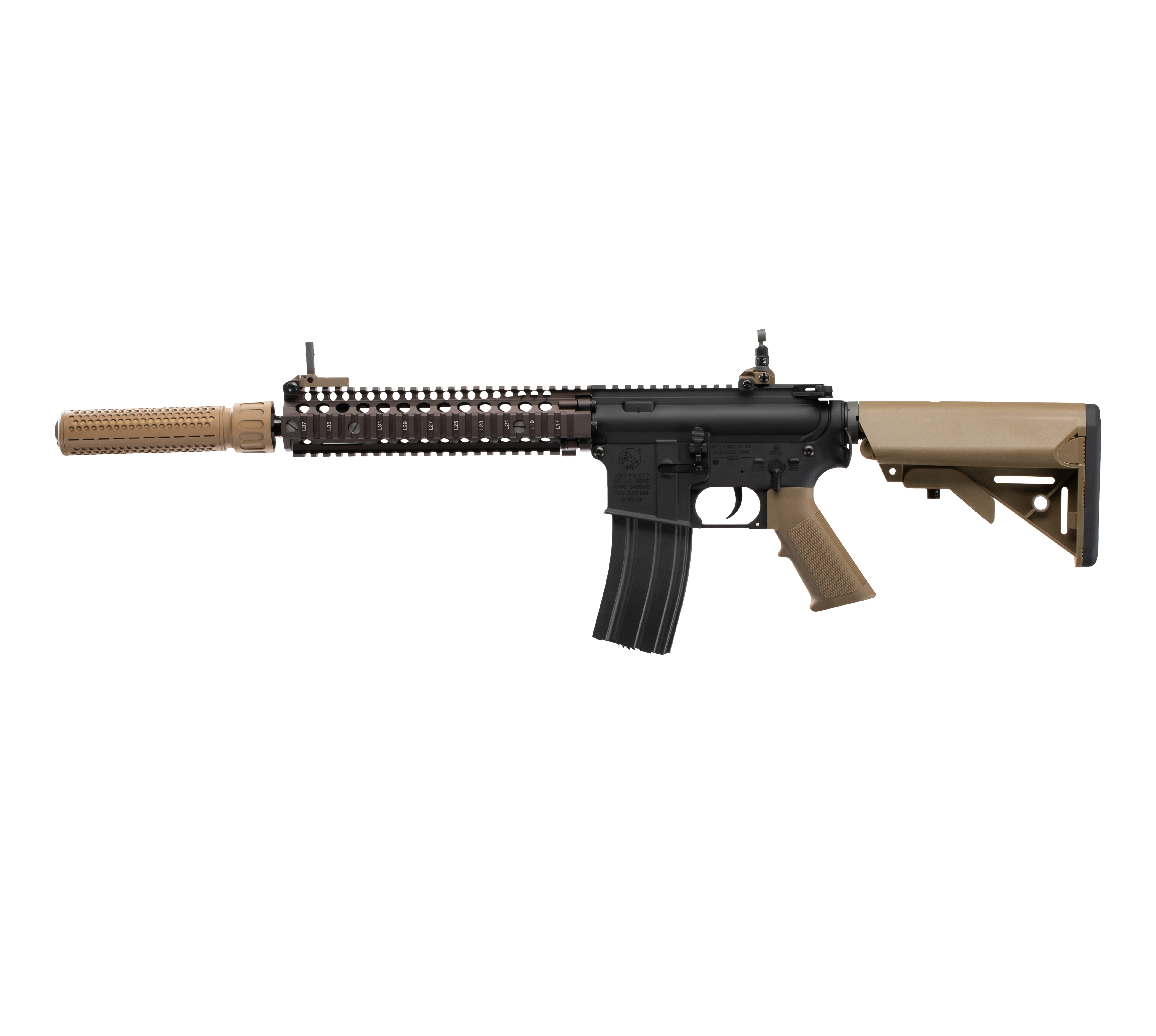 E&C MK18 MOD1 9 Inch AEG Airsoft Rifle EC-603 (8306571215149)