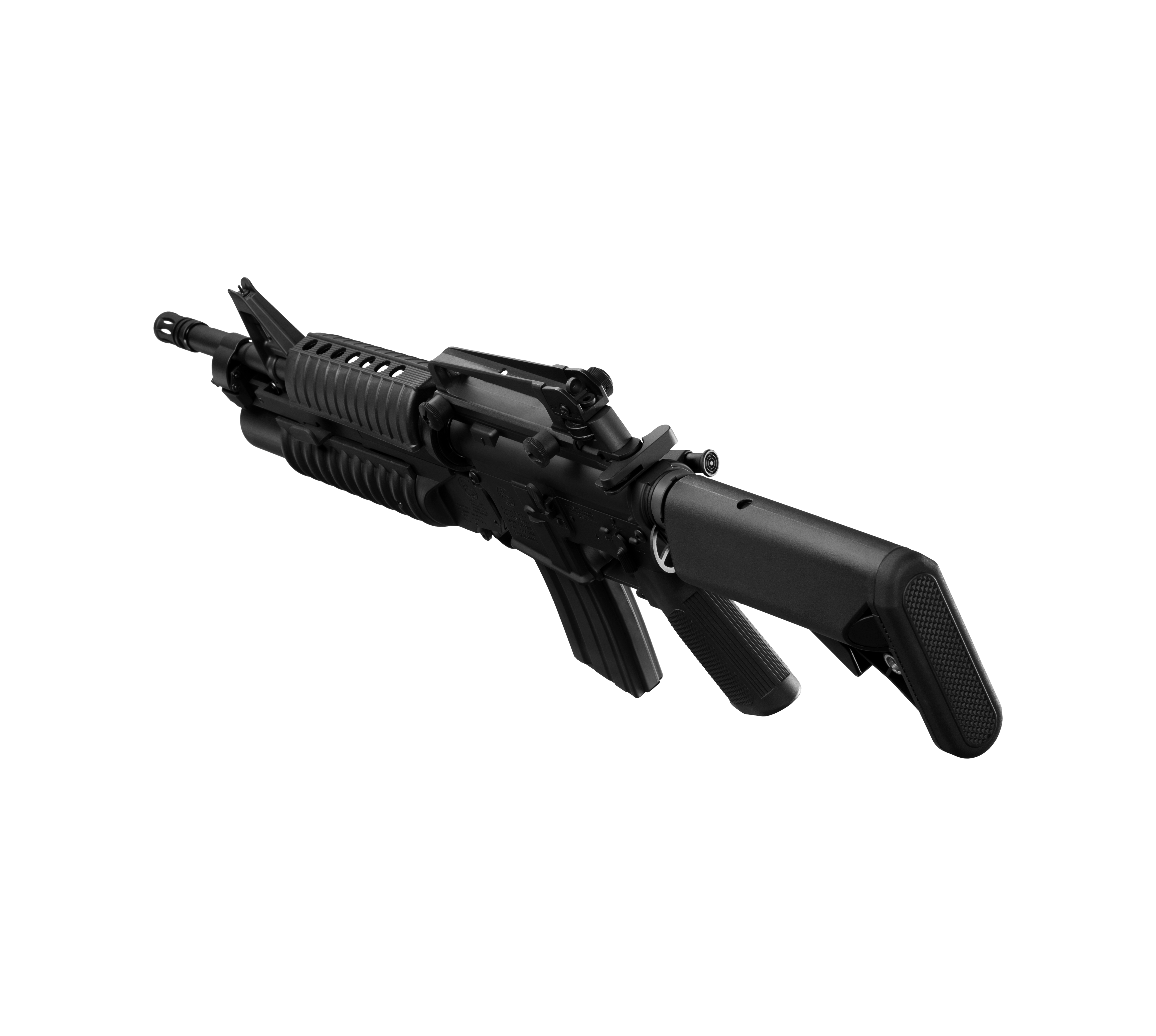 M4A1 W/M203 Bundles: E&C 14.5 Inch M4A1 W/M203 AEG Airsoft Rifle EC-701 QD2.0 + Magazines (9880839815469) (8306738397485)