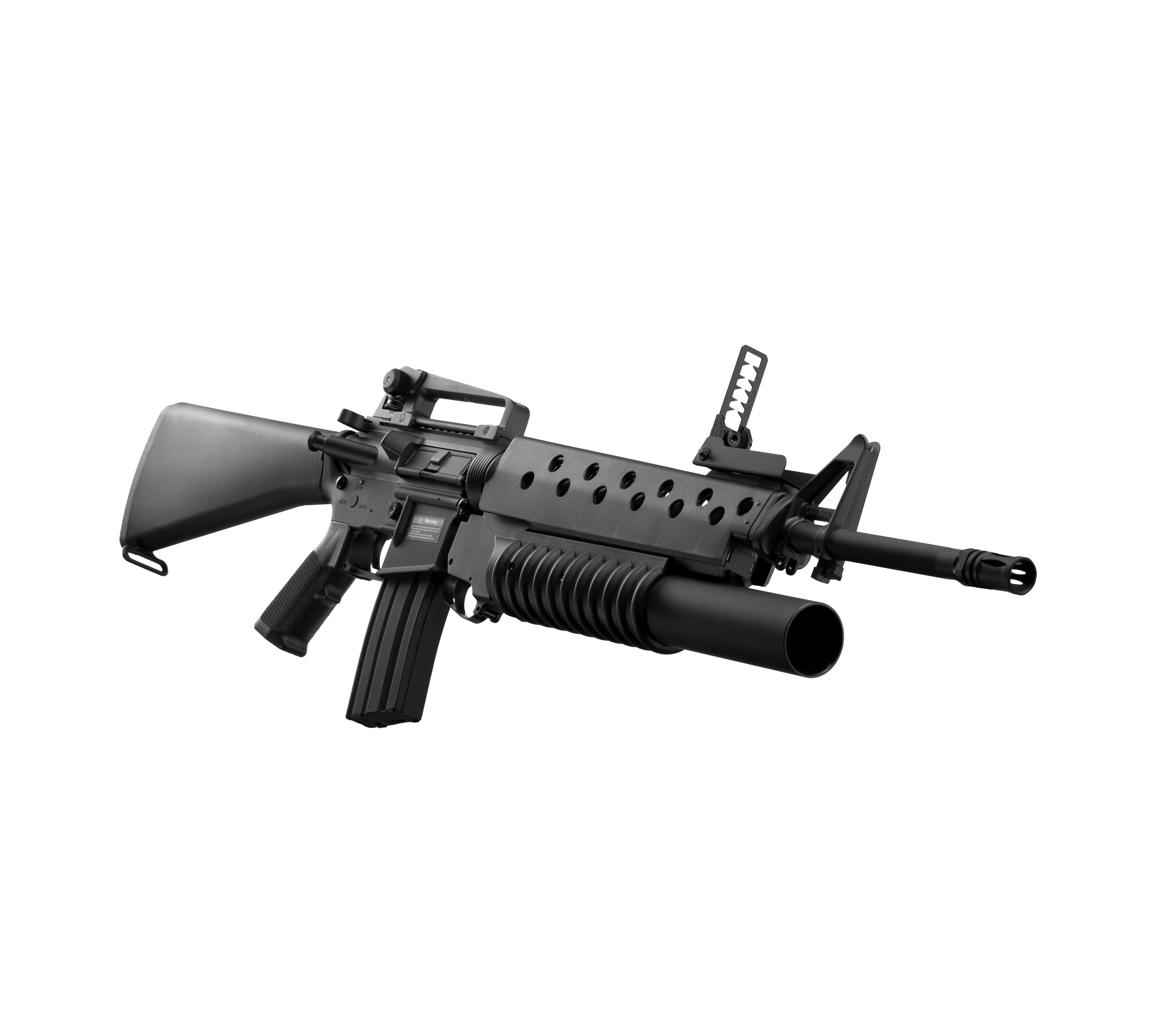 M16A3 W/M203 Bundles: E&C 20 Inch M16A3 W/M203 AEG Airsoft Rifle EC-702 QD2.0 + Magazines (9880850759981) (8306740953389)