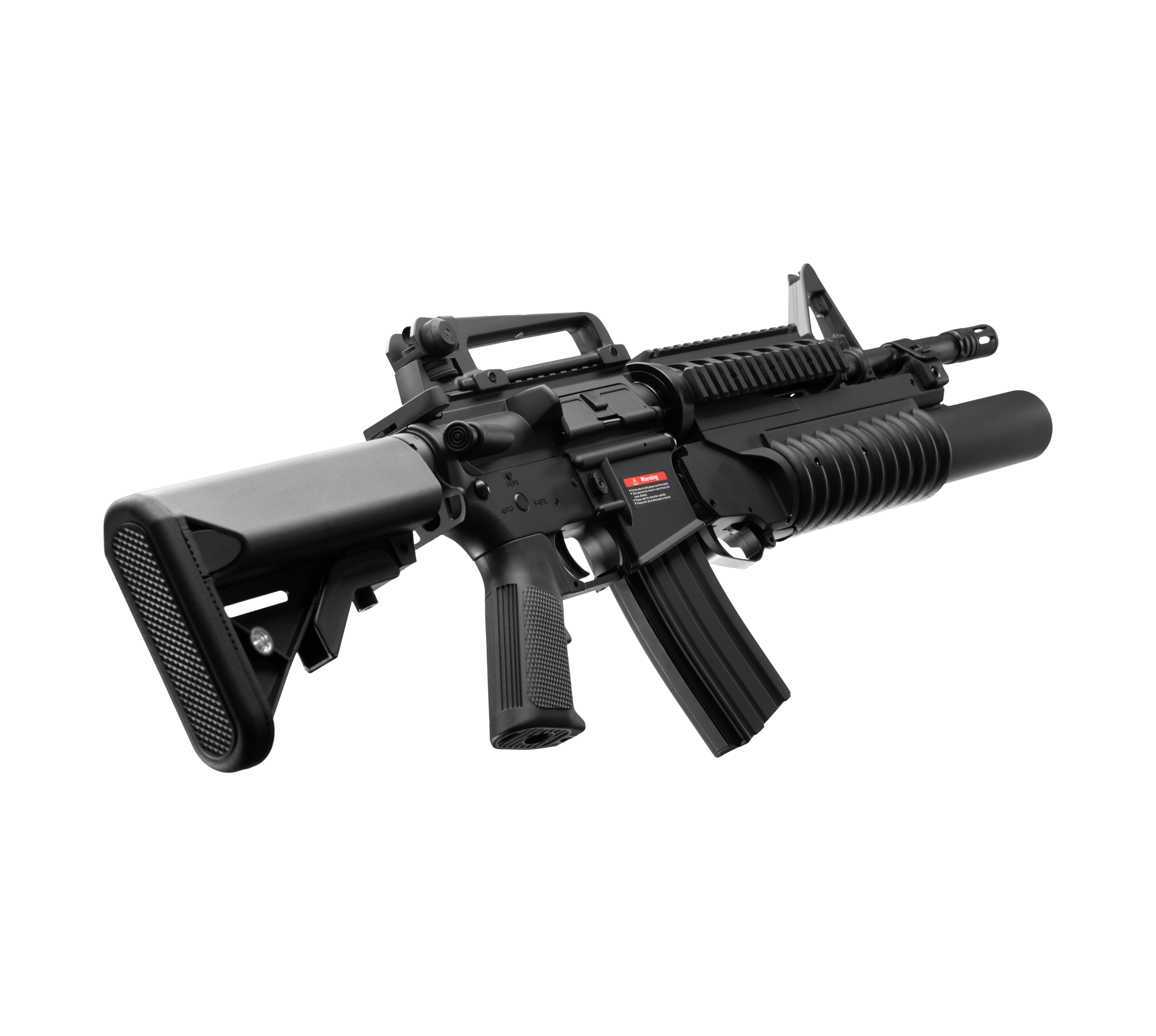 E&C M4 RIS W/M203 AEG Airsoft Rifle EC-707 (9862159925549)