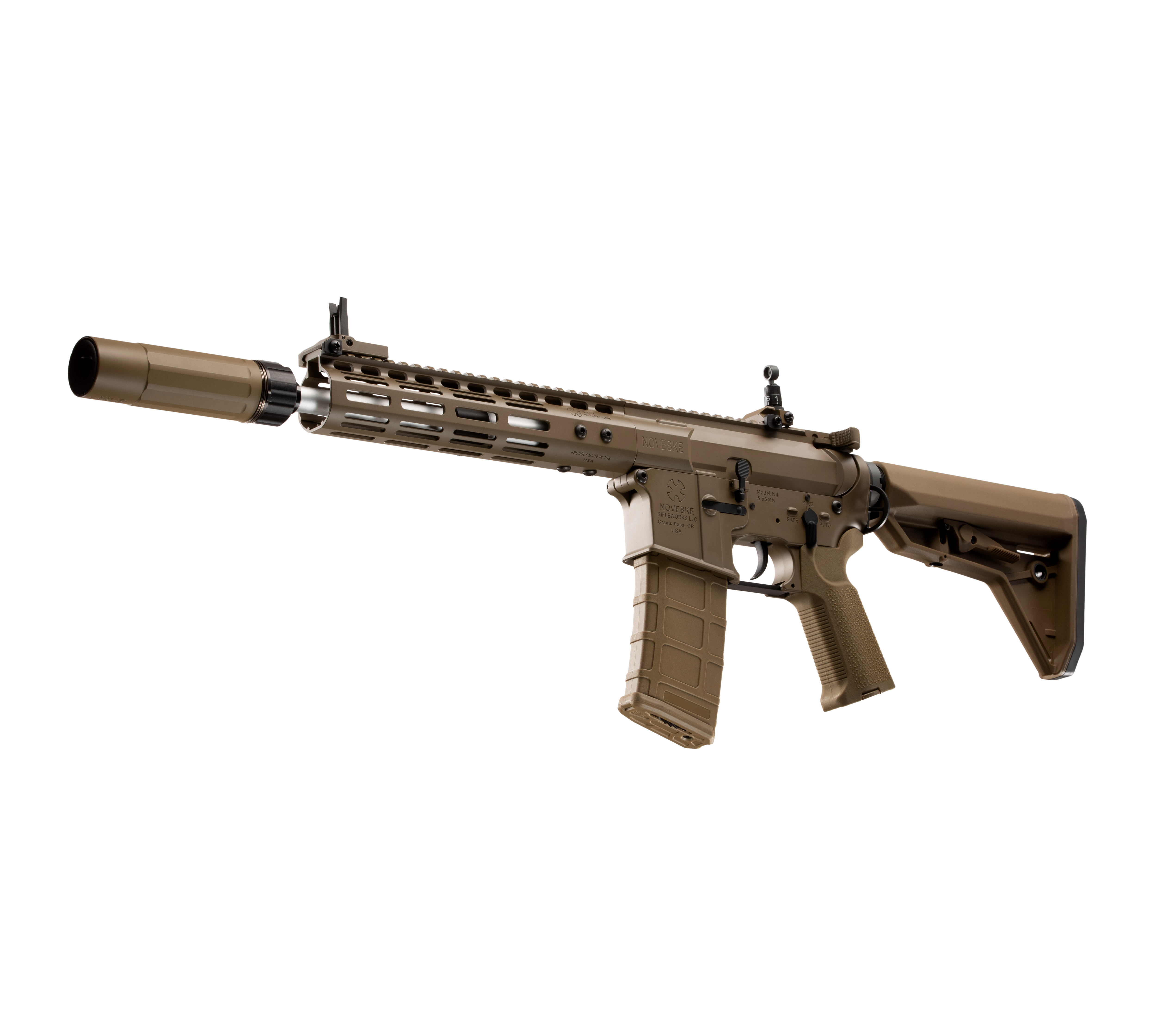 E&C NOVESKE N4 9.5 Inch AEG Airsoft Rifle EC-867 (8368821076269)