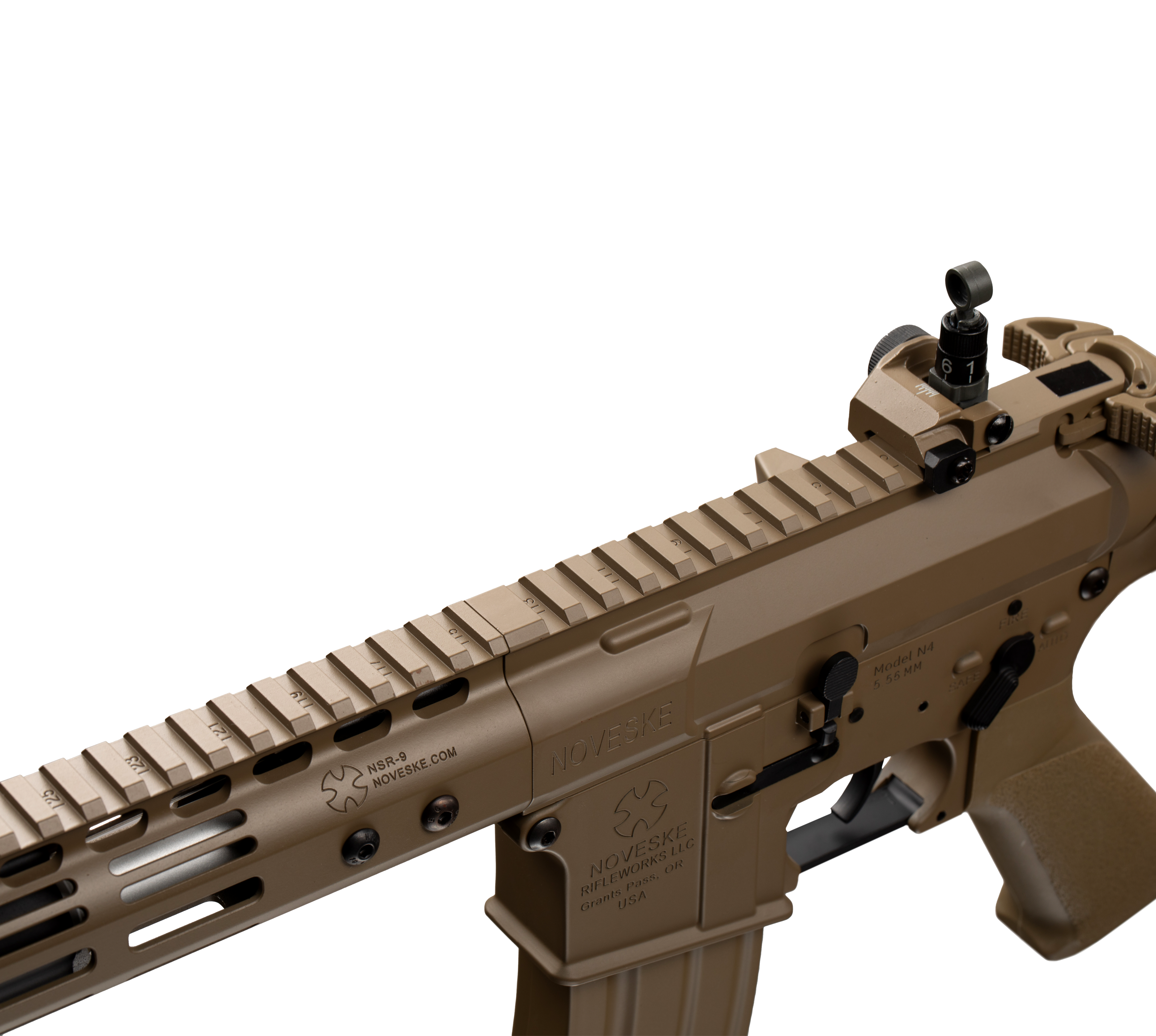 E&C NOVESKE N4 9.5 Inch AEG Airsoft Rifle EC-867 (8368821076269)