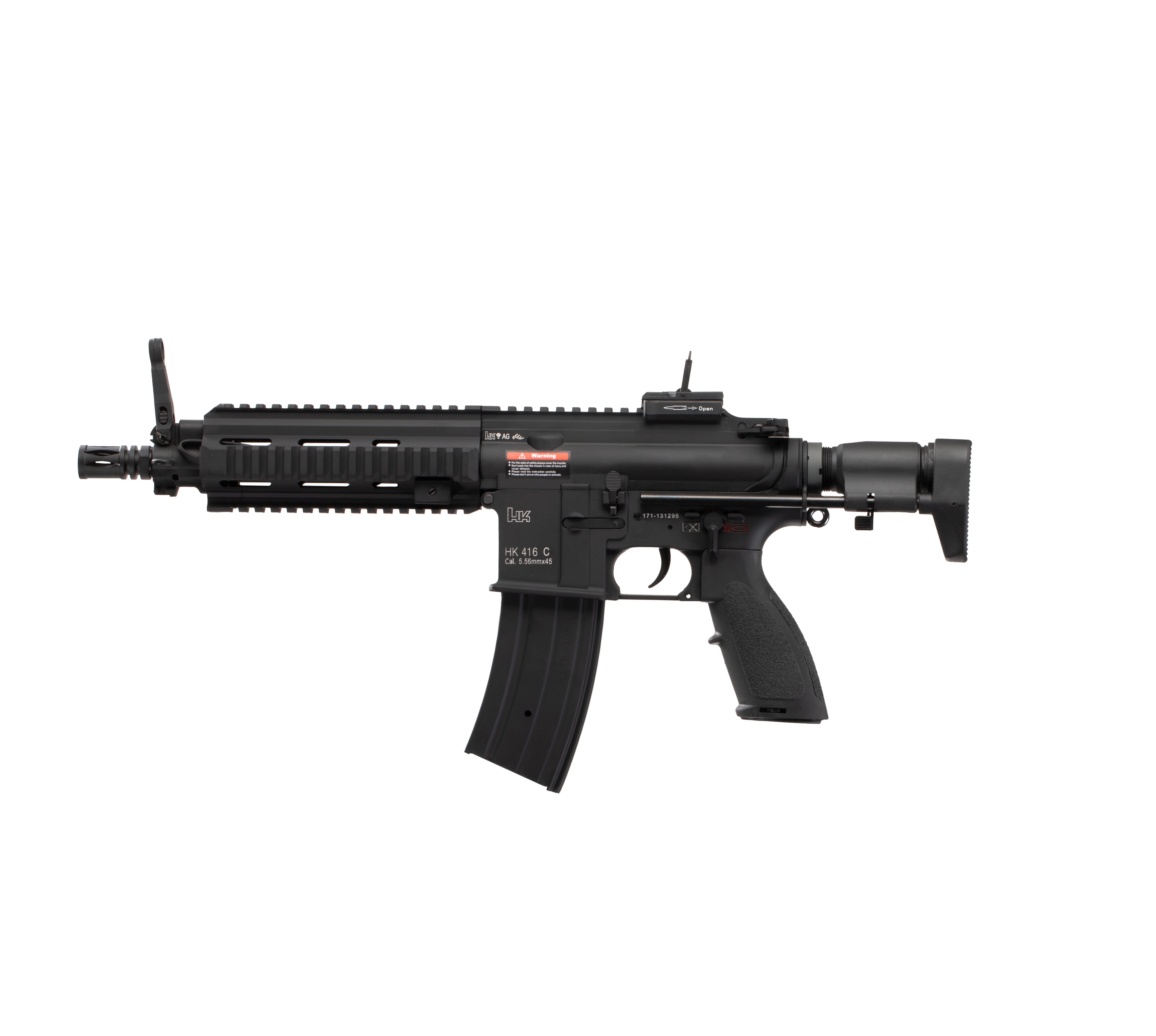 E&C HK416C 7Inch AEG Airsoft Rifle EC-101 — left side