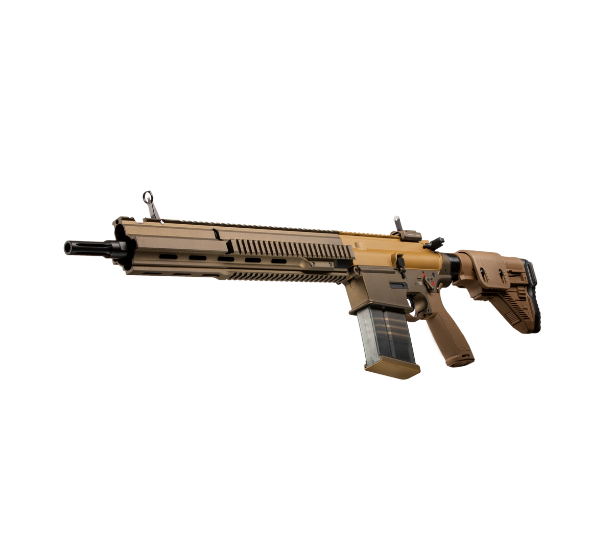 E&C G28 16 Inch AEG Airsoft Rifle EC-204 — left side