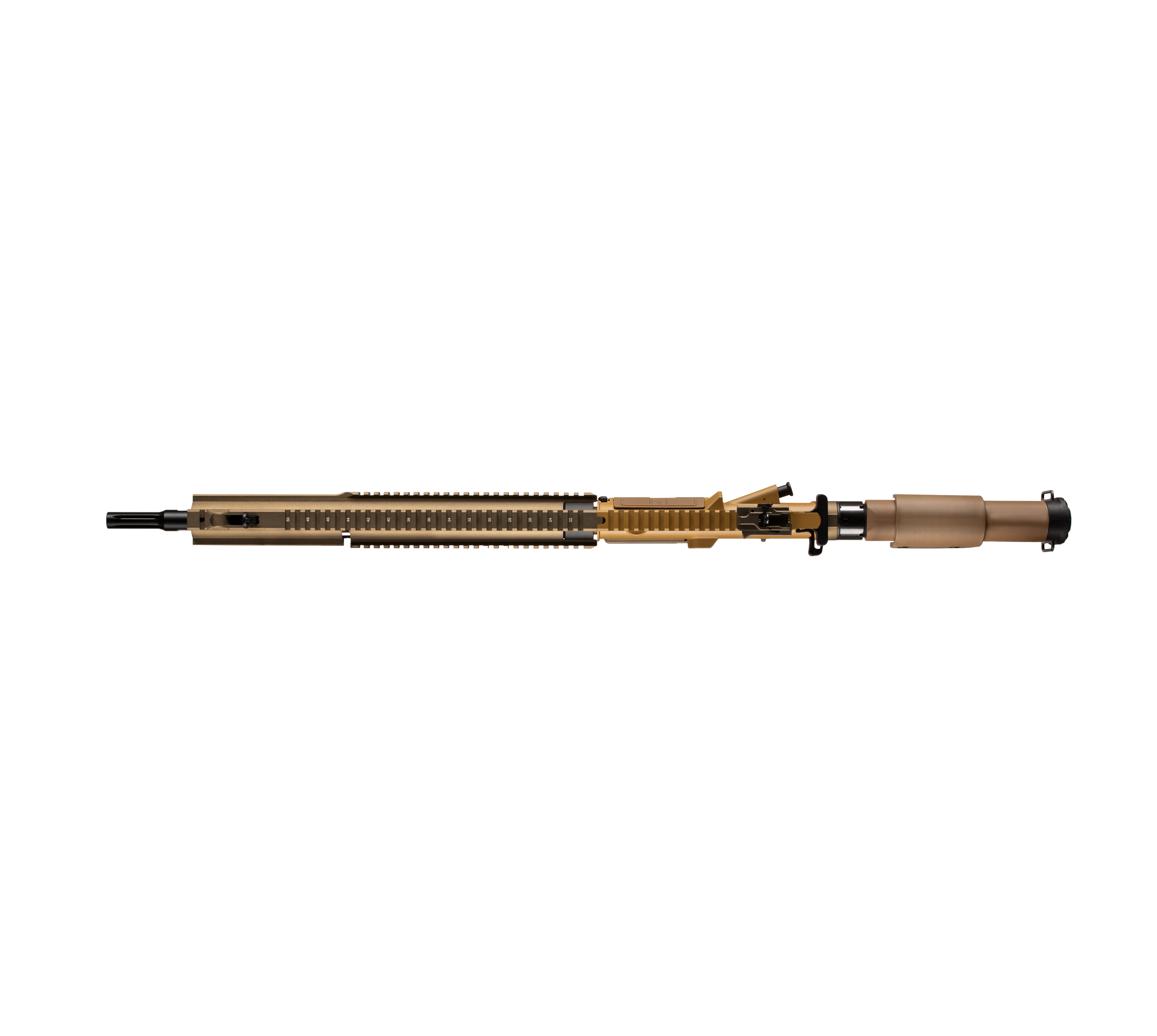 E&C G28 16 Inch AEG Airsoft Rifle EC-204 — top-down view