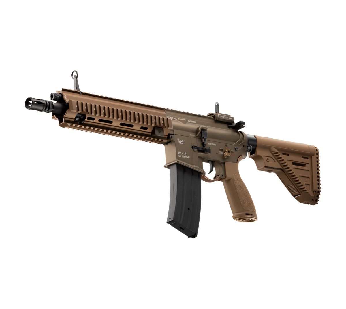 E&C HK416 A5 11.5 Inch AEG Airsoft Rifle EC-111 — left side