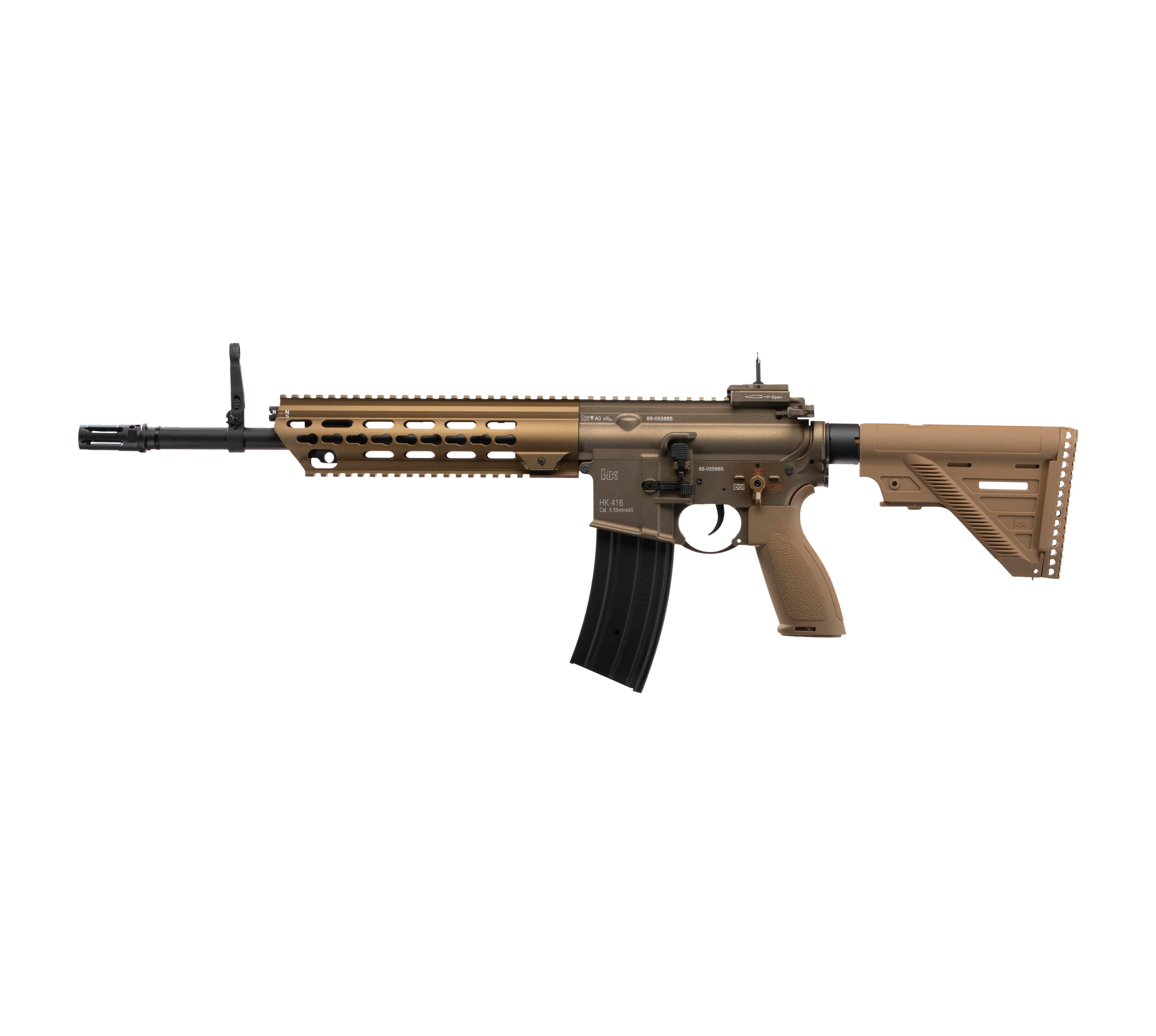E&C HK416A7 14.5 Inch AEG Airsoft Rifle EC-118 — left side