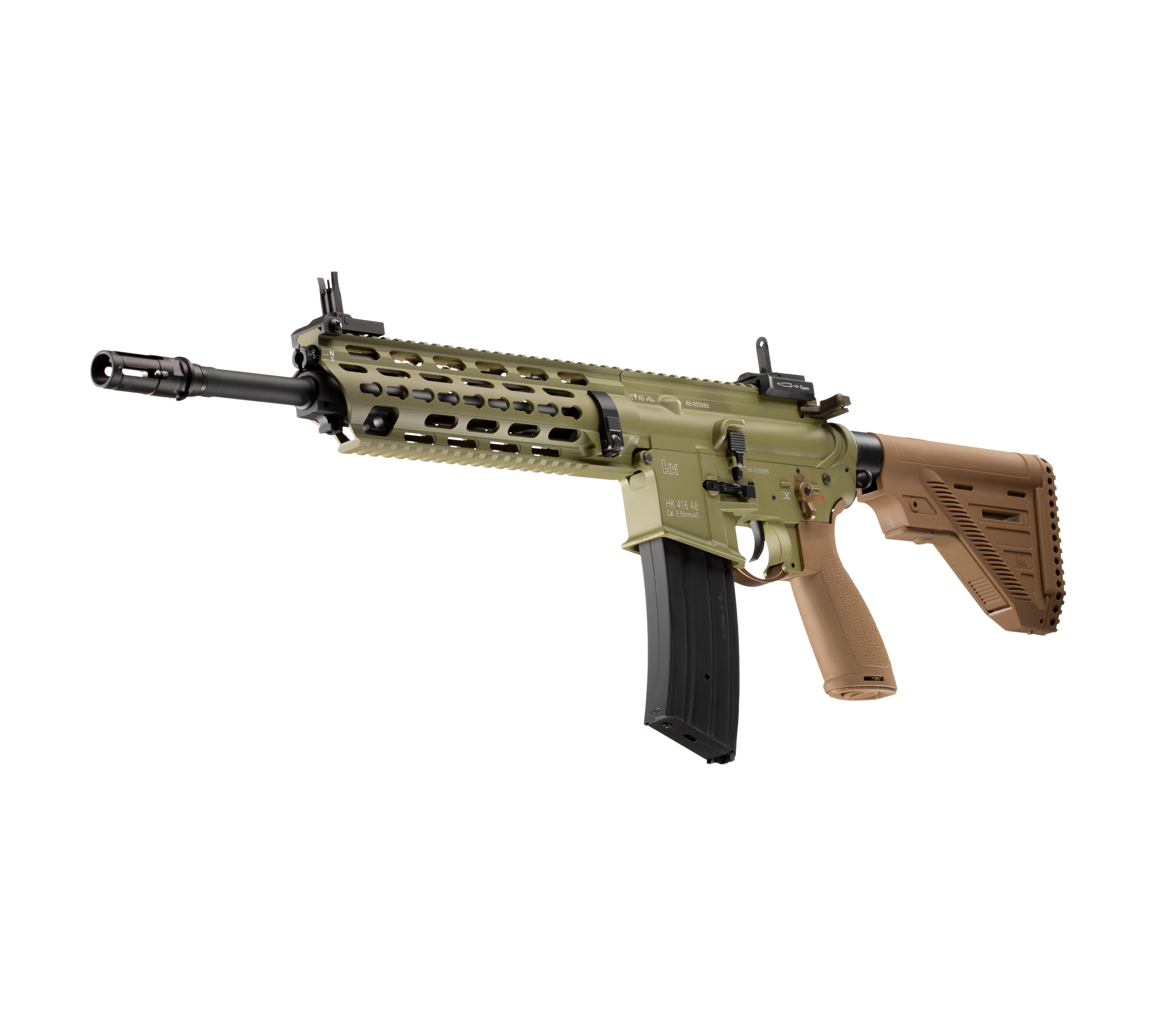 E&C HK416A7 14.5 Inch AEG Airsoft Rifle EC-118 — left side