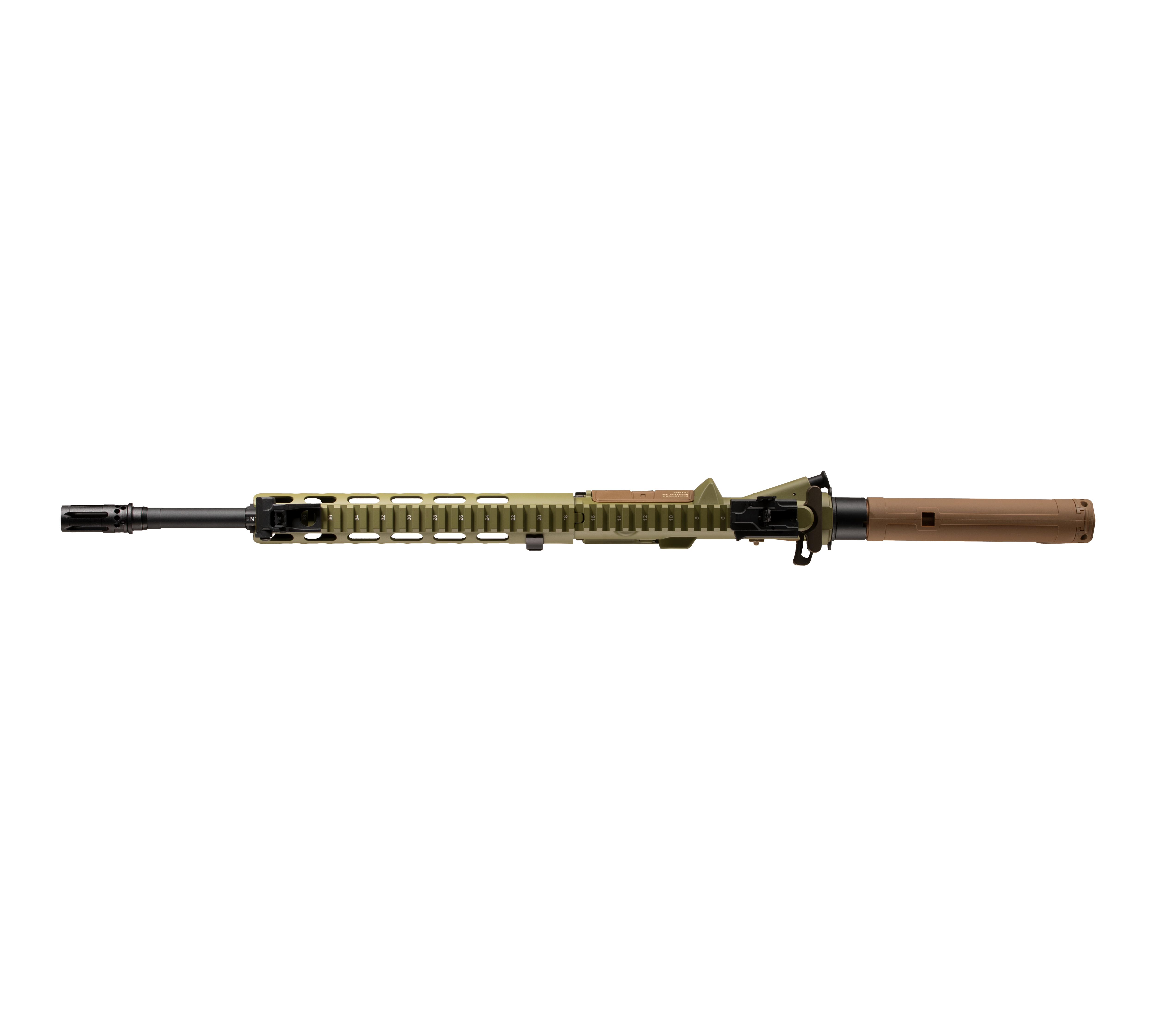 E&C HK416A7 14.5 Inch AEG Airsoft Rifle EC-118 — top-down view