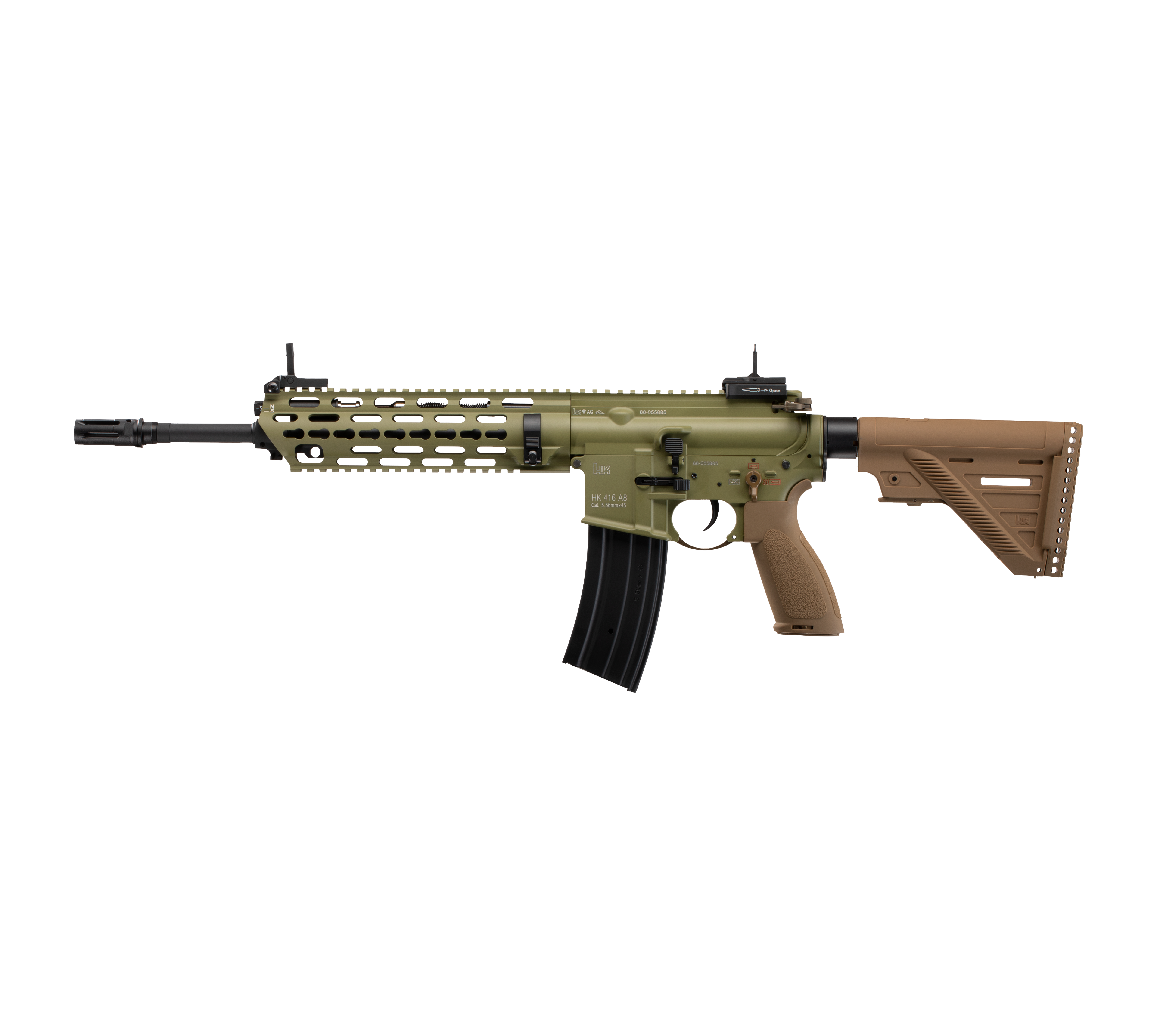 E&C HK416A7 14.5 Inch AEG Airsoft Rifle EC-118 — left side