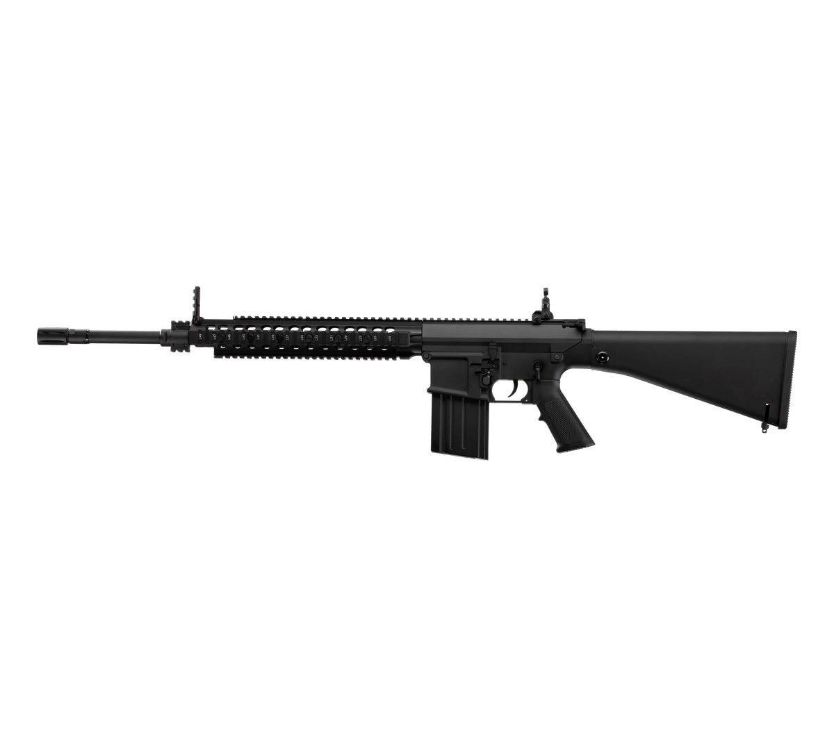 E&C M110 19 Inch AEG Airsoft Rifle EC-901 — left side