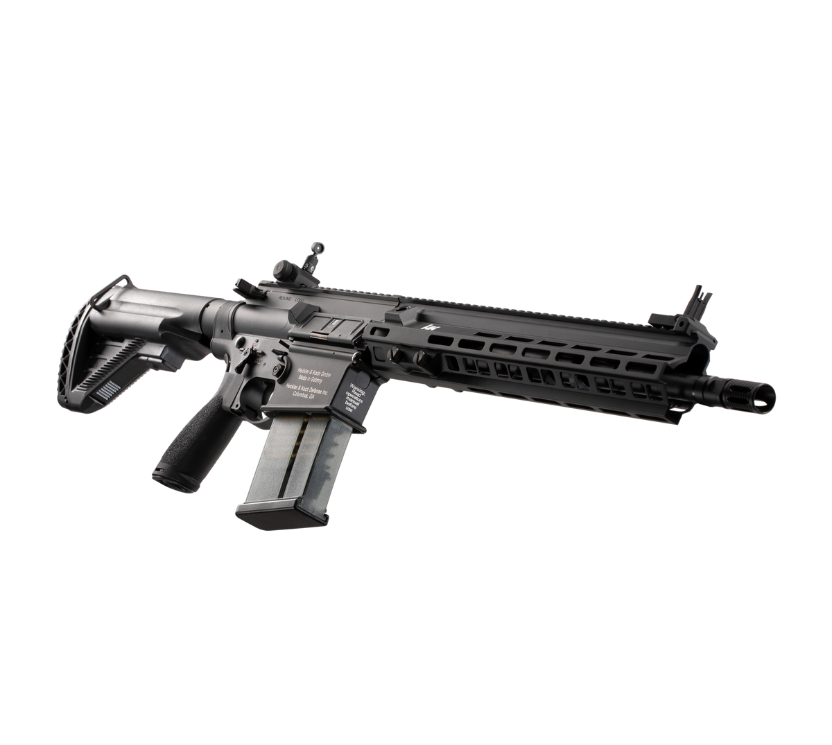 E&C M110A1 SDMR HK417 14.5 Inch AEG Airsoft Rifle EC-203 — right side