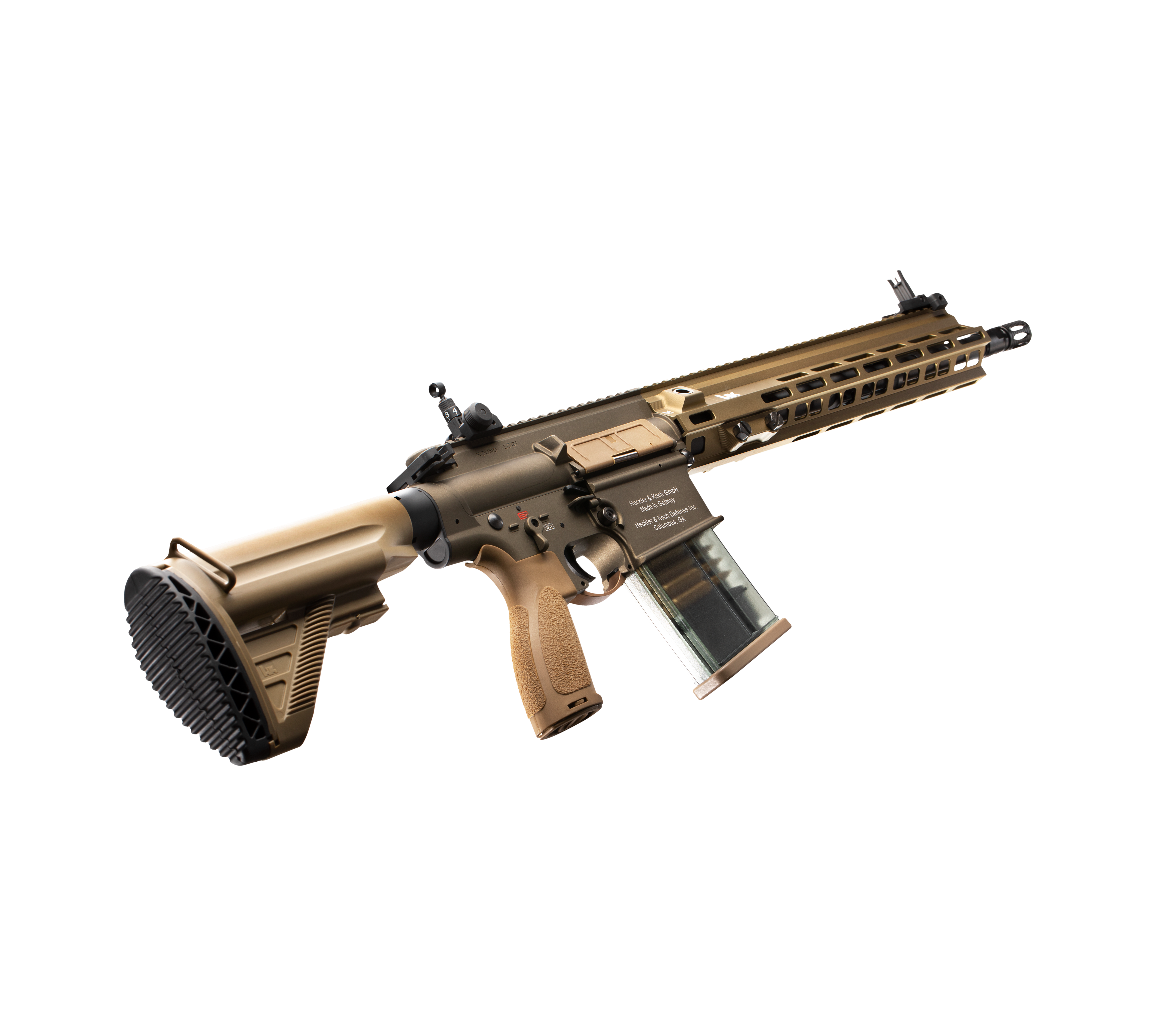 E&C M110A1 SDMR HK417 14.5 Inch AEG Airsoft Rifle EC-203 — right side