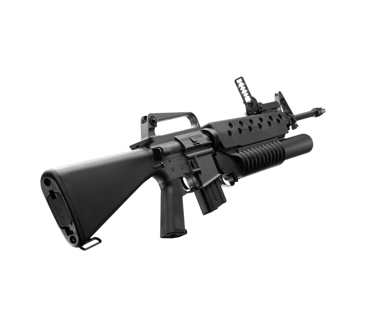 E&C M16A1 W/M203 AEG Airsoft Rifle EC-703 — right side