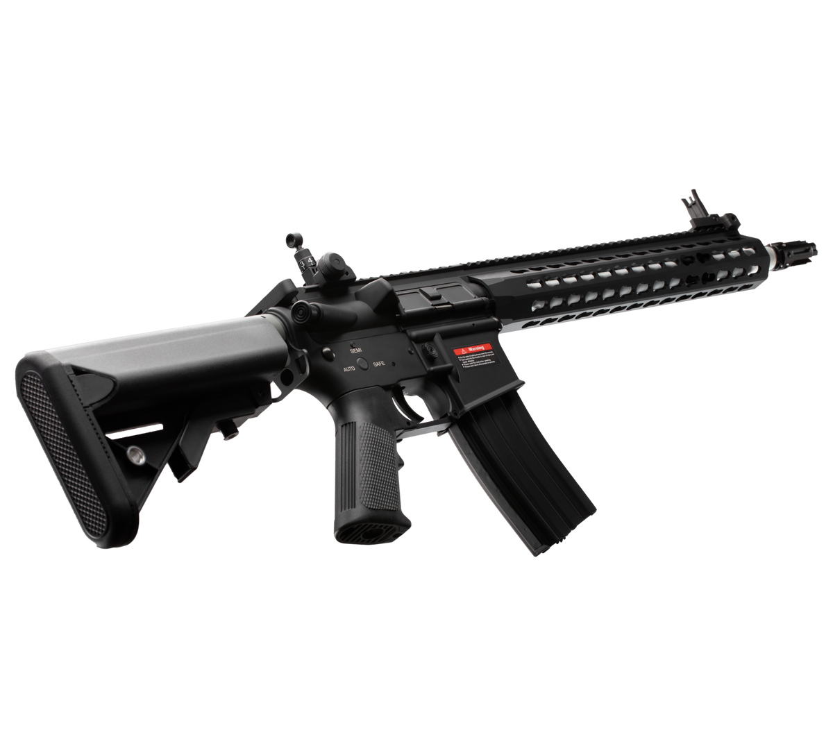 E&C M4 RIS 13 Inch AEG Airsoft Rifle EC-314 — right side