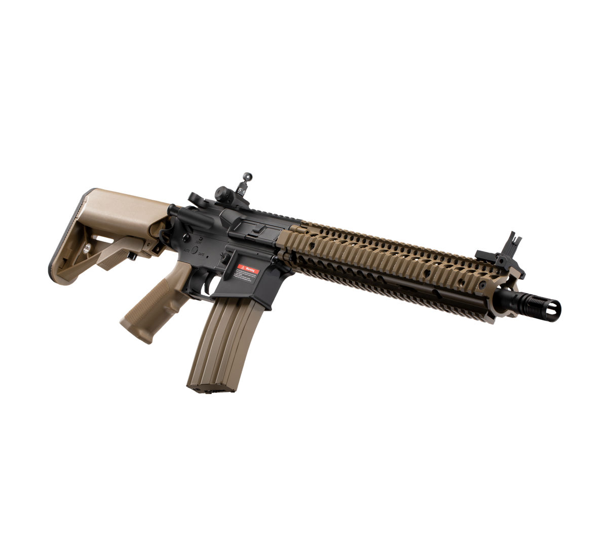 E&C M4A1 SOPMOD BLOCK2 12 Inch AEG Airsoft Rifle EC-620 — right side