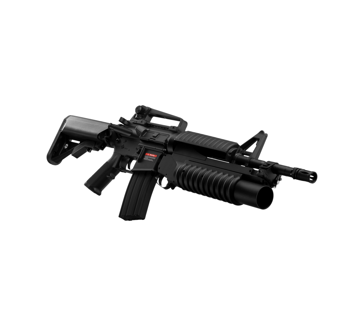 E&C M4A1 14.5 Inch AEG Airsoft Rifle W/M203 EC-701 — right side