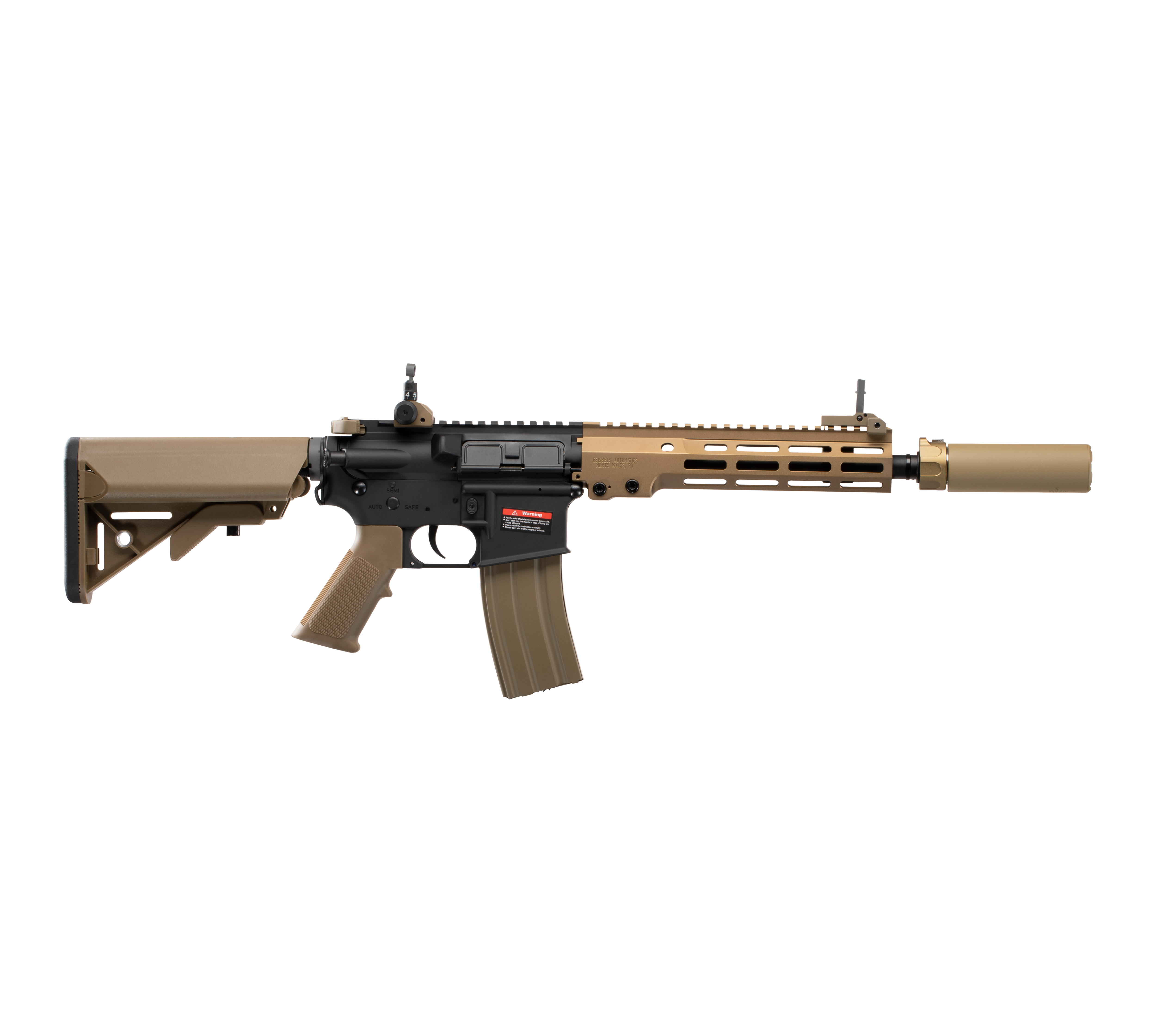 E&C MK16 9.5 Inch AEG Airsoft Rifle EC-633 — right side