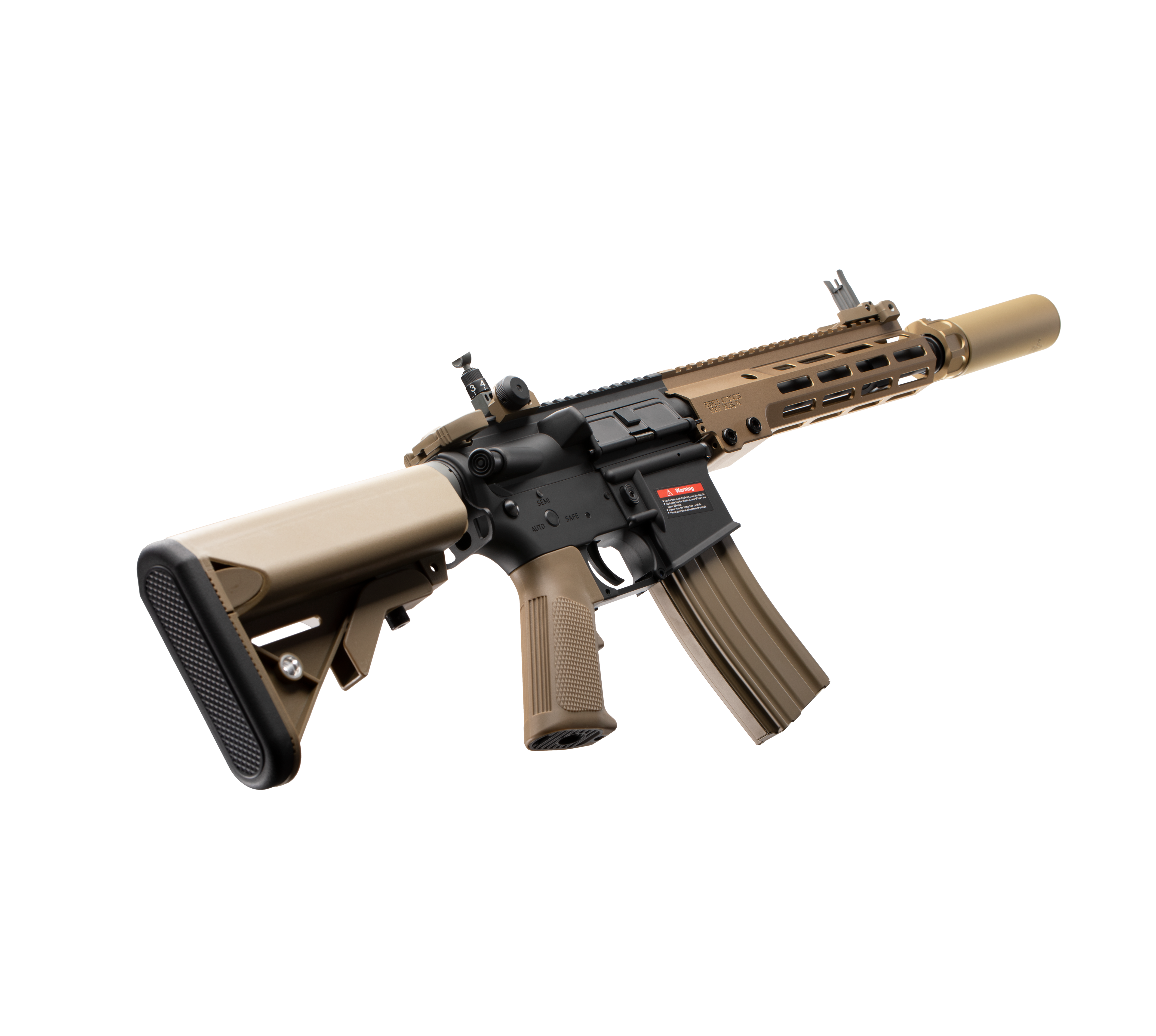 E&C MK16 9.5 Inch AEG Airsoft Rifle EC-633 — right side
