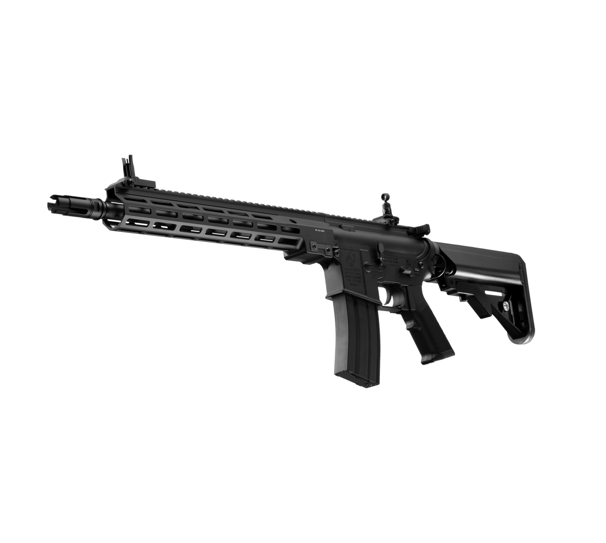 E&C MK16 13.5 Inch AEG Airsoft Rifle EC-634 — left side