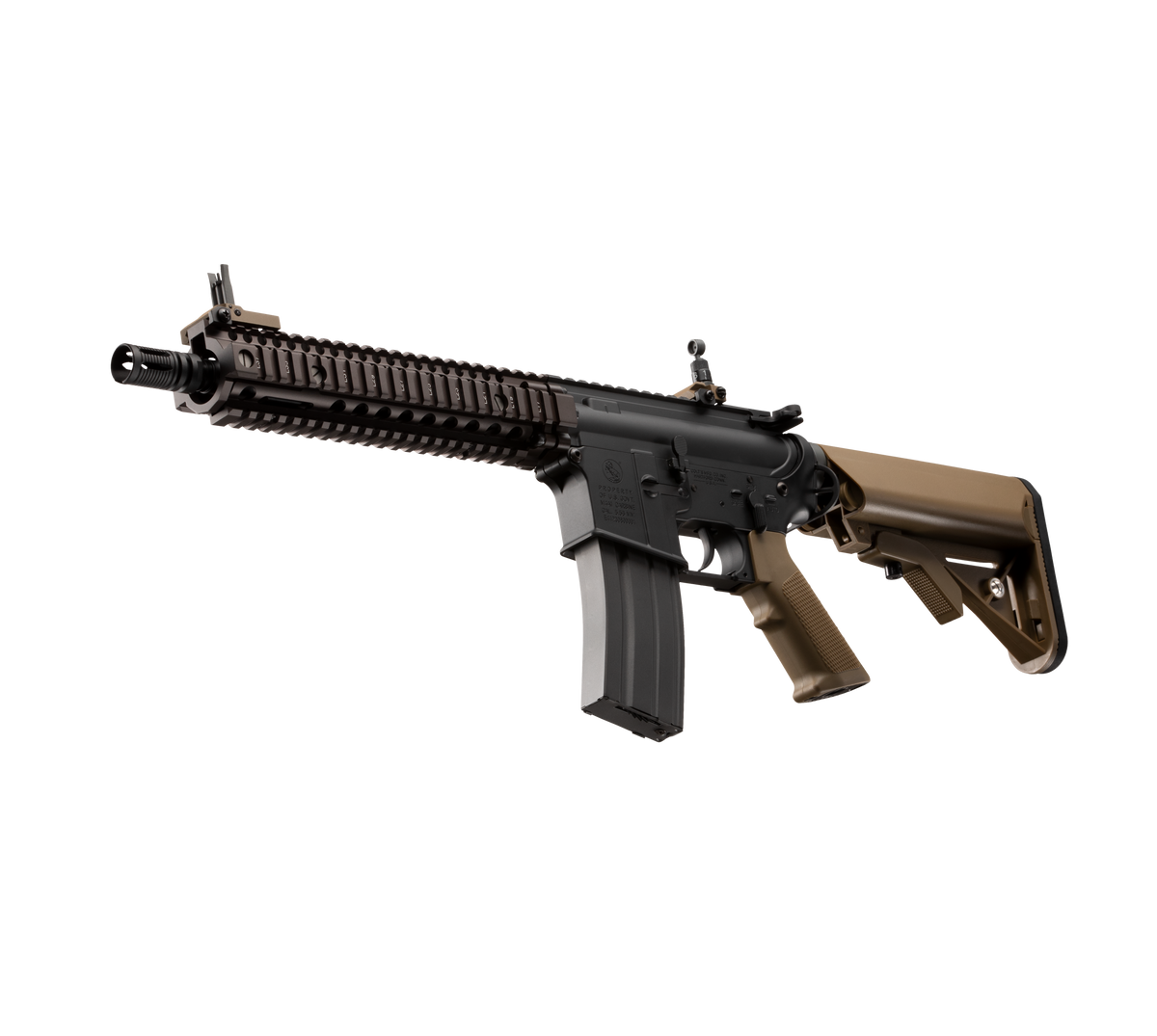 E&C MK18 MOD1 9 Inch AEG Airsoft Rifle EC-603 — left side
