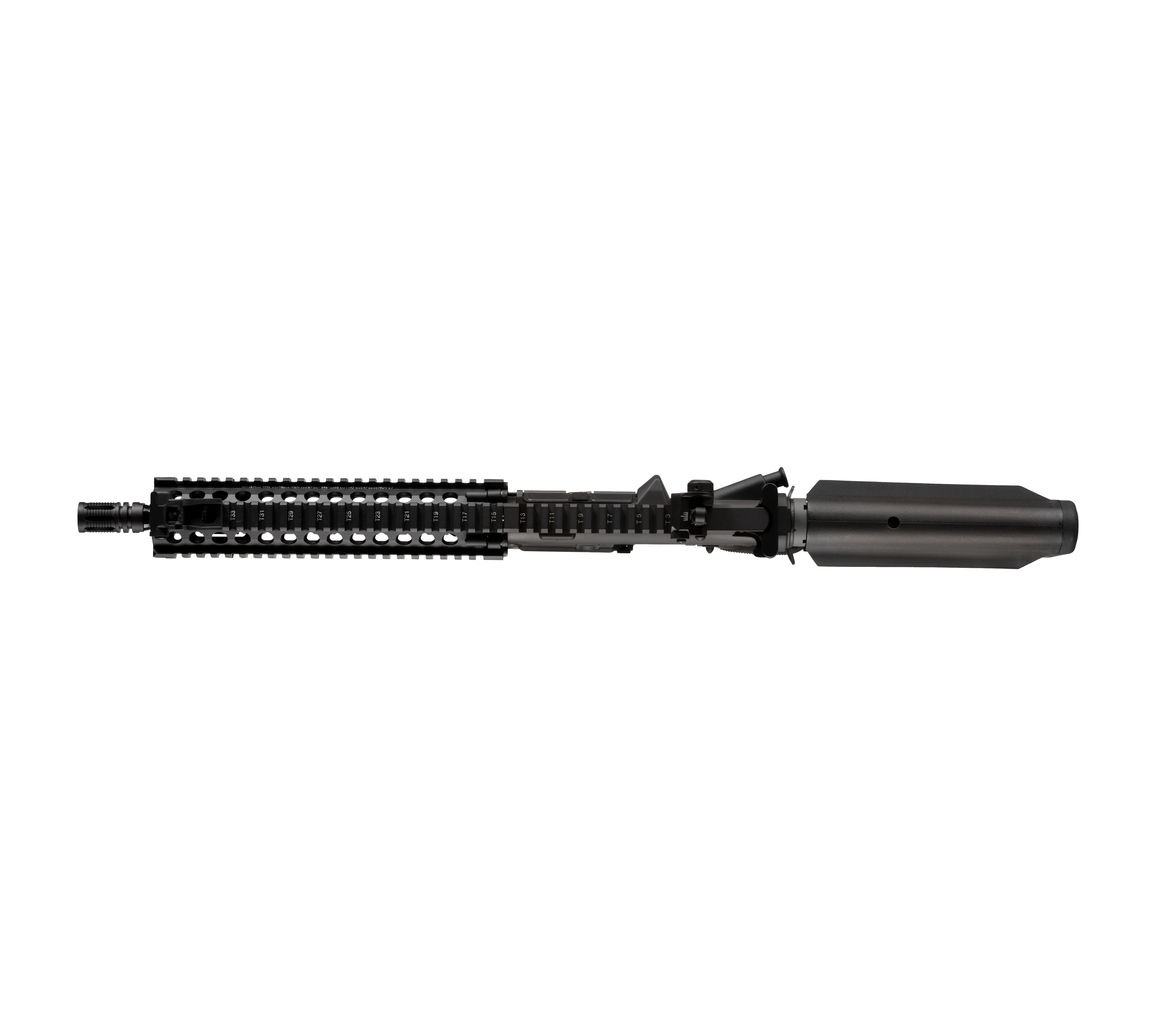 E&C MK18 MOD1 9 Inch AEG Airsoft Rifle EC-603 — top-down view