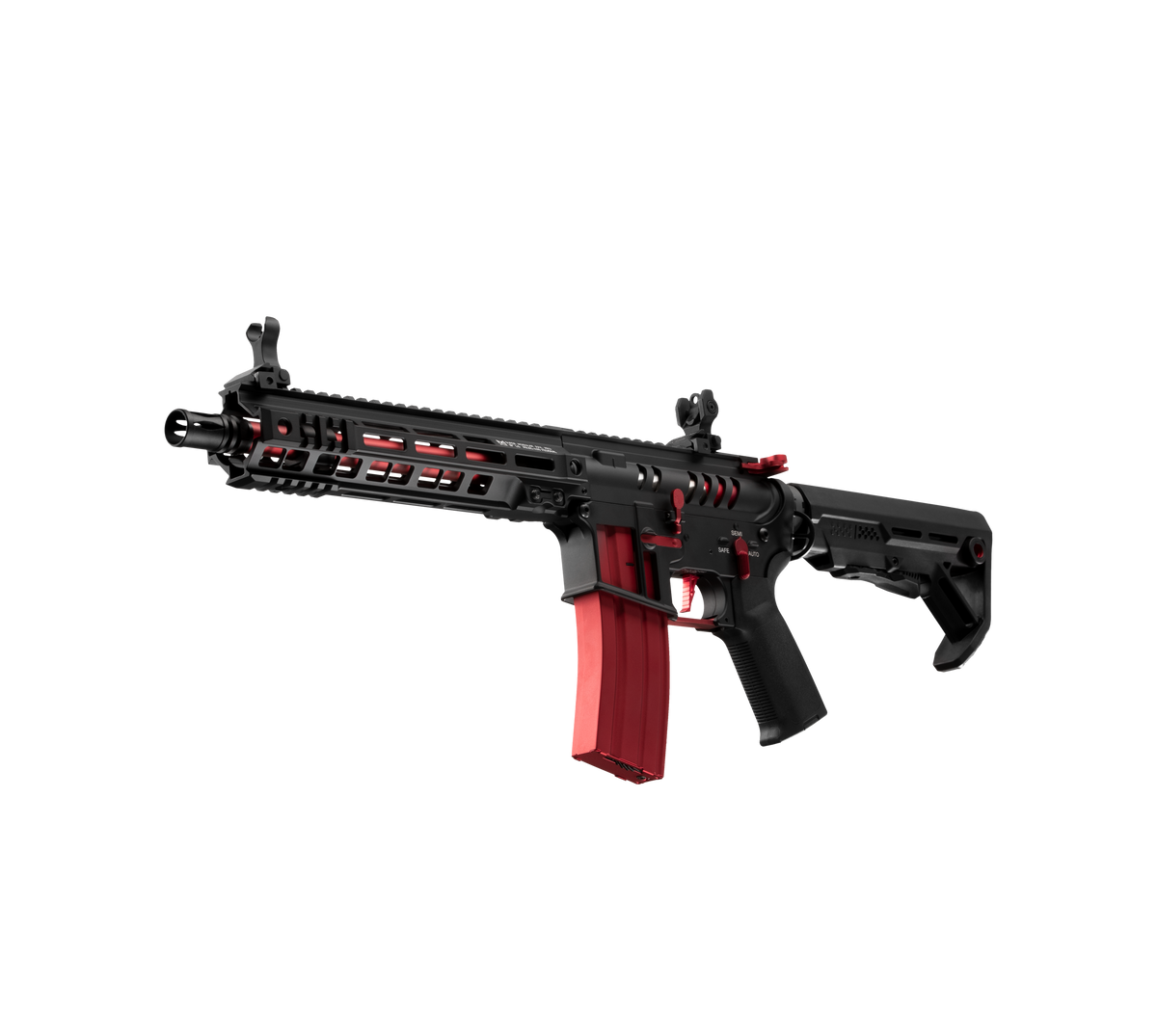 E&C MK4 10 Inch AEG Airsoft Rifle EC-643 — left side