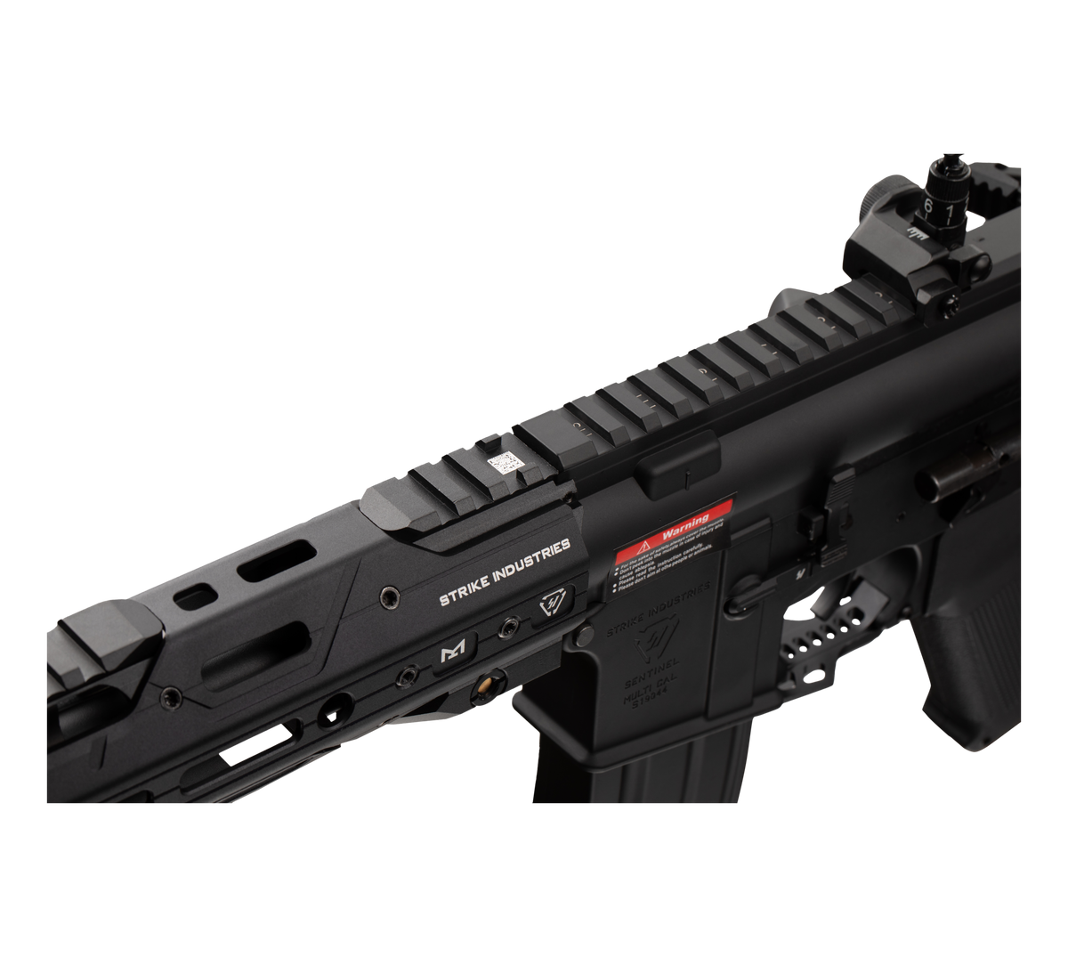 E&C SII 8.5 Inch AEG Airsoft Rifle EC-337 — receiver detail