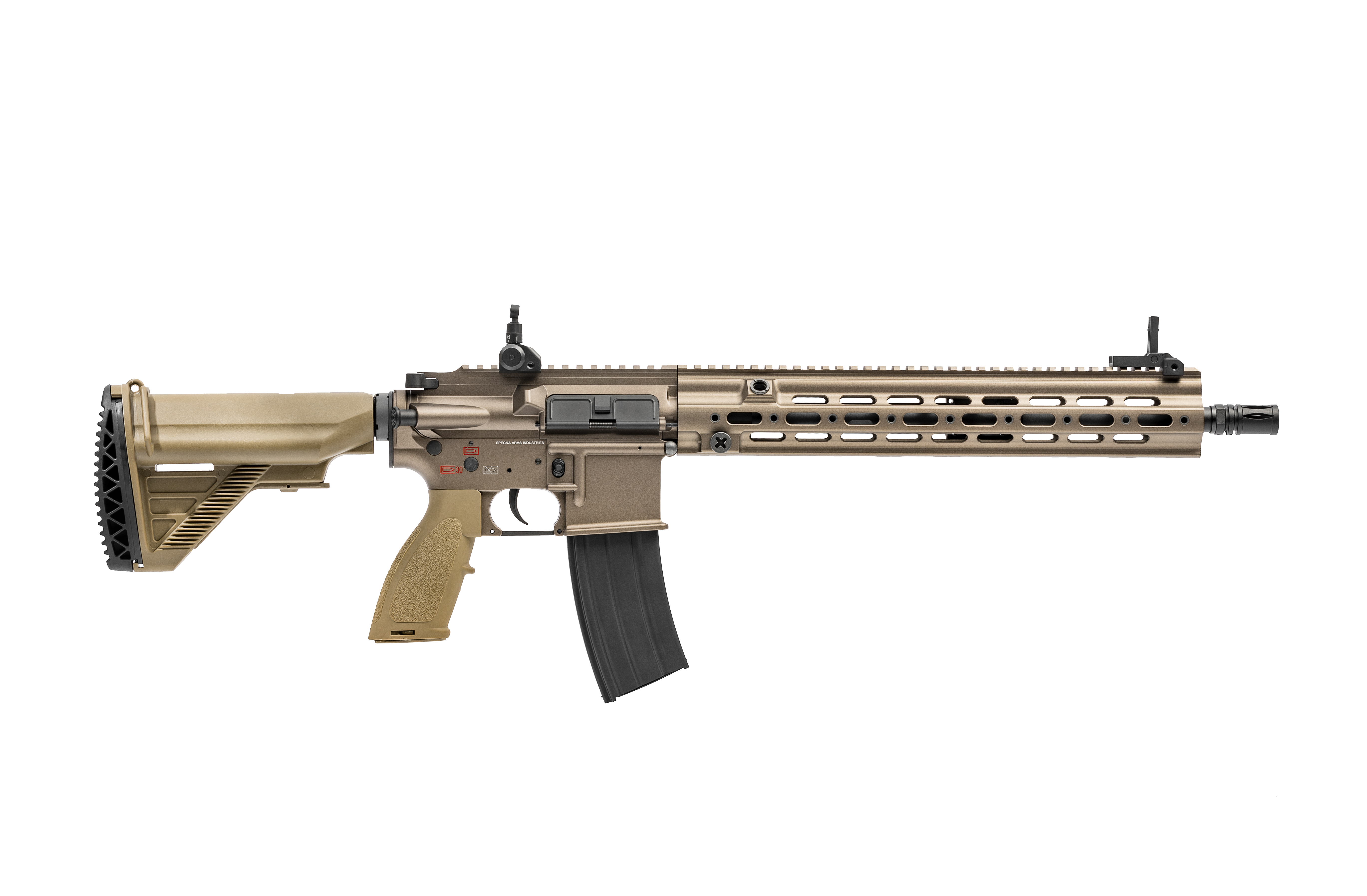 E&C HK416 14.5 Inch Geissele RIS AEG Airsoft Rifle EC-106 (8306473337133)