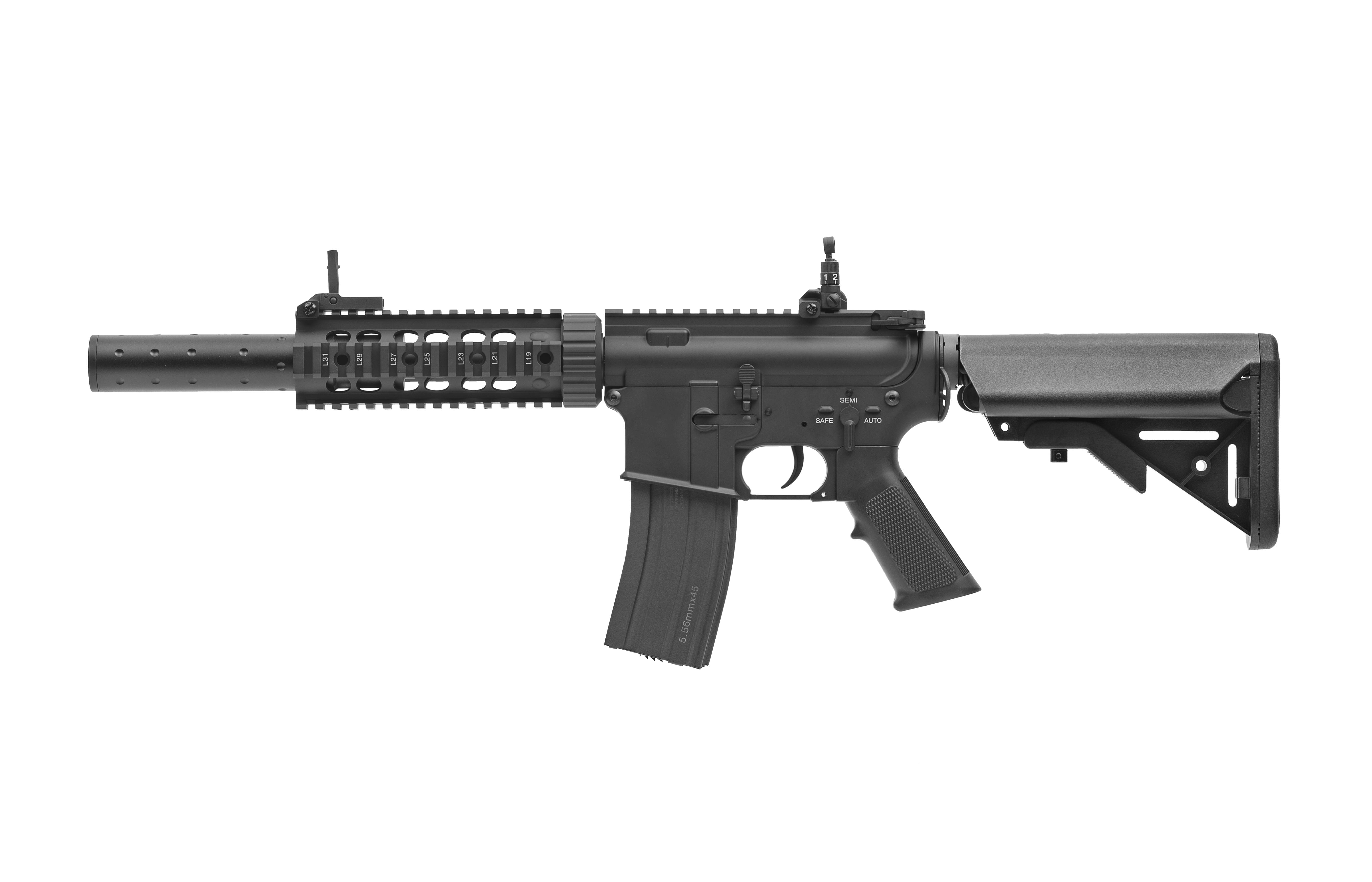 E&C M4 RIS AEG Airsoft Rifle EC-607 (8306726535469)