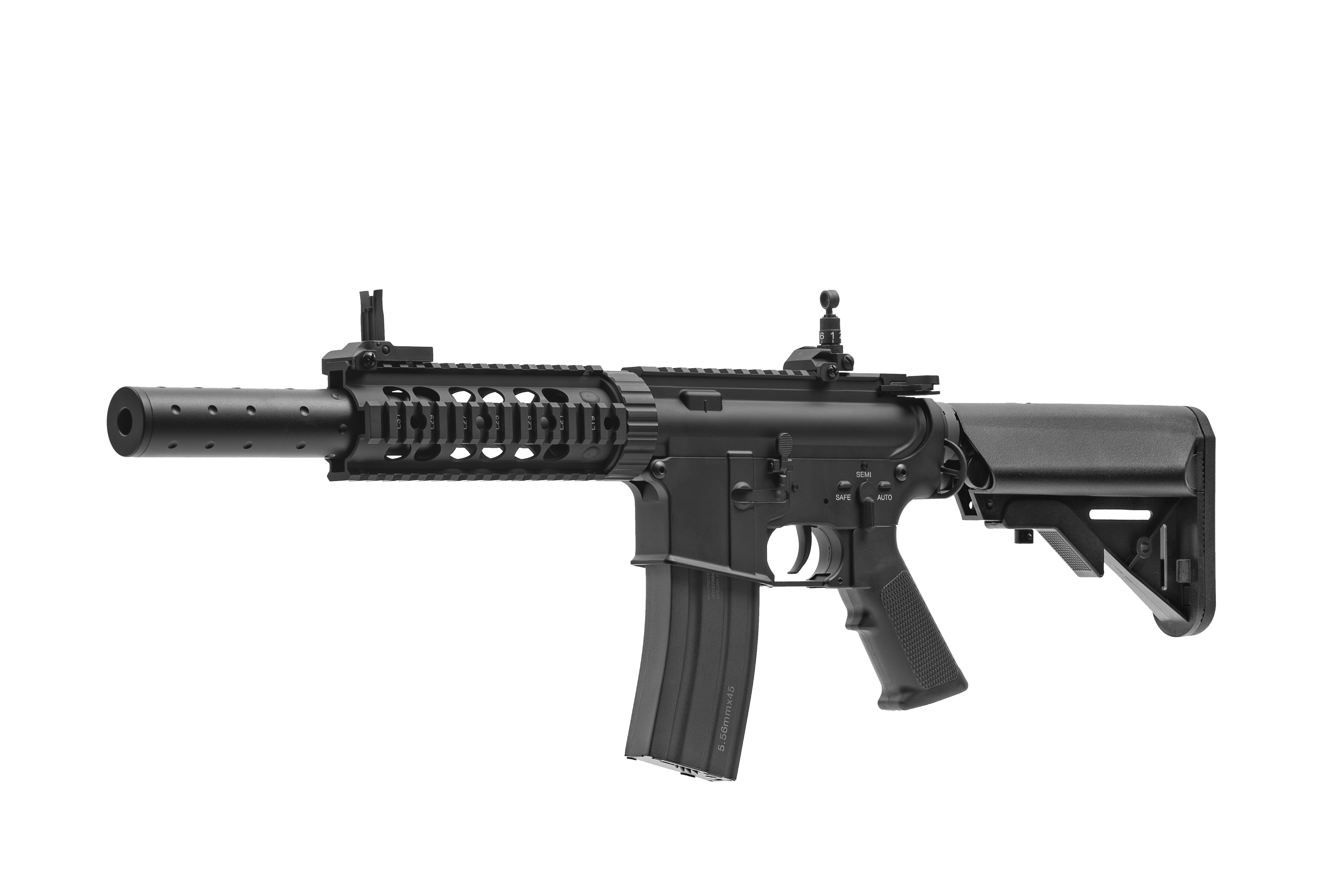 E&C M4 RIS AEG Airsoft Rifle EC-607 (8306726535469)
