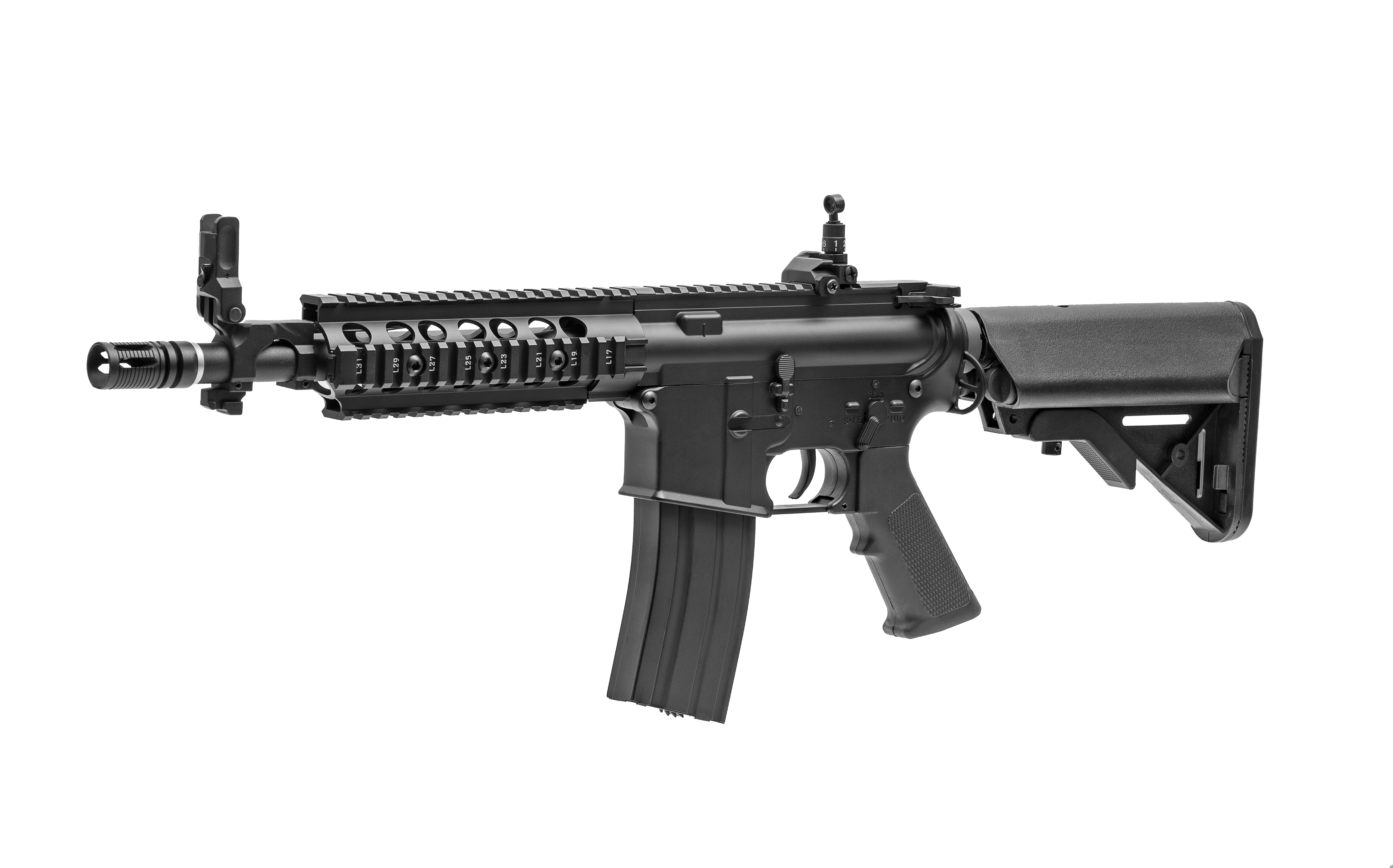 E&C SR-16 10.5 Inch AEG Airsoft Rifle EC-304