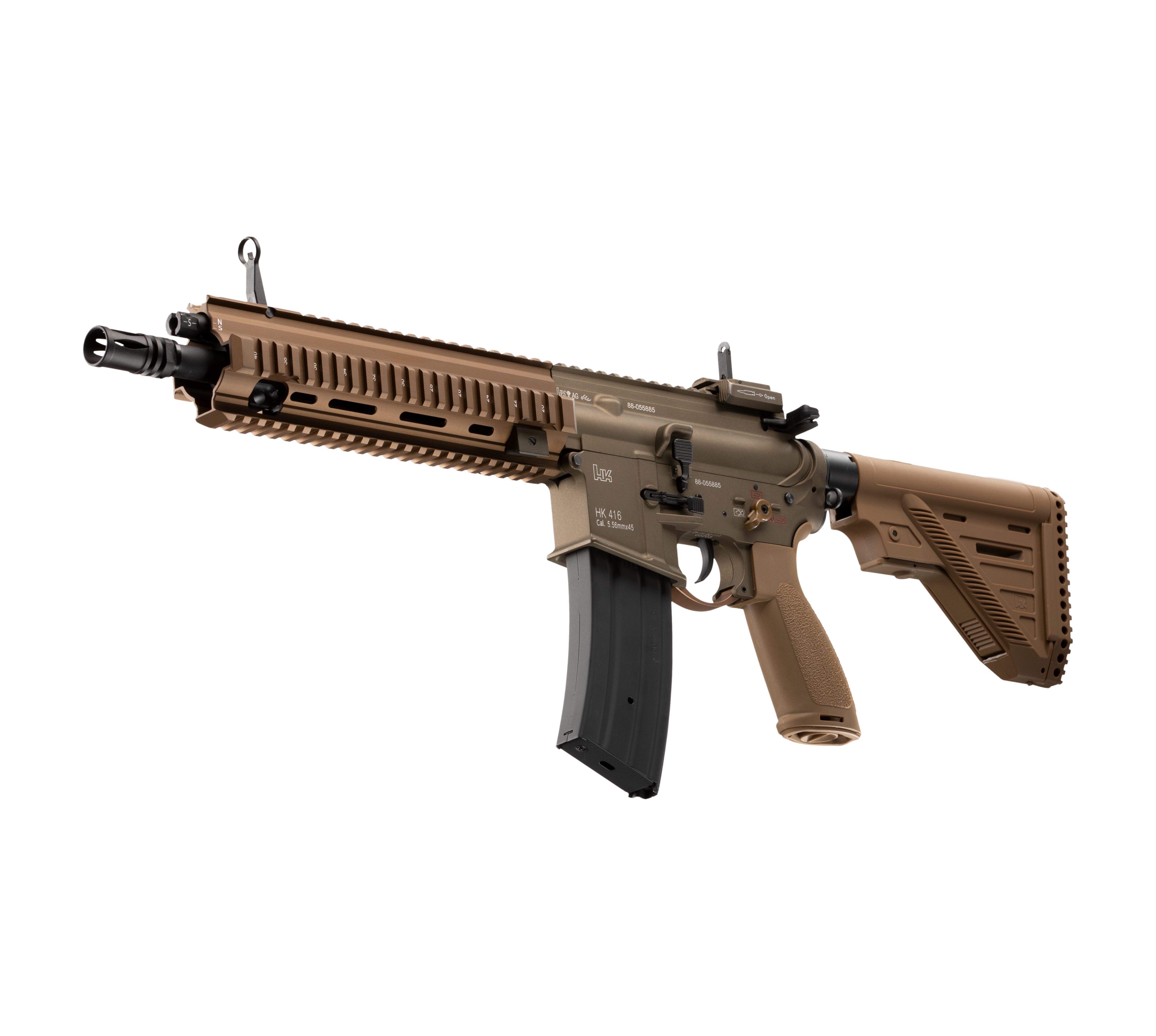 E&C HK416 A5 11.5 Inch AEG Airsoft Rifle EC-111 (8306525602093)
