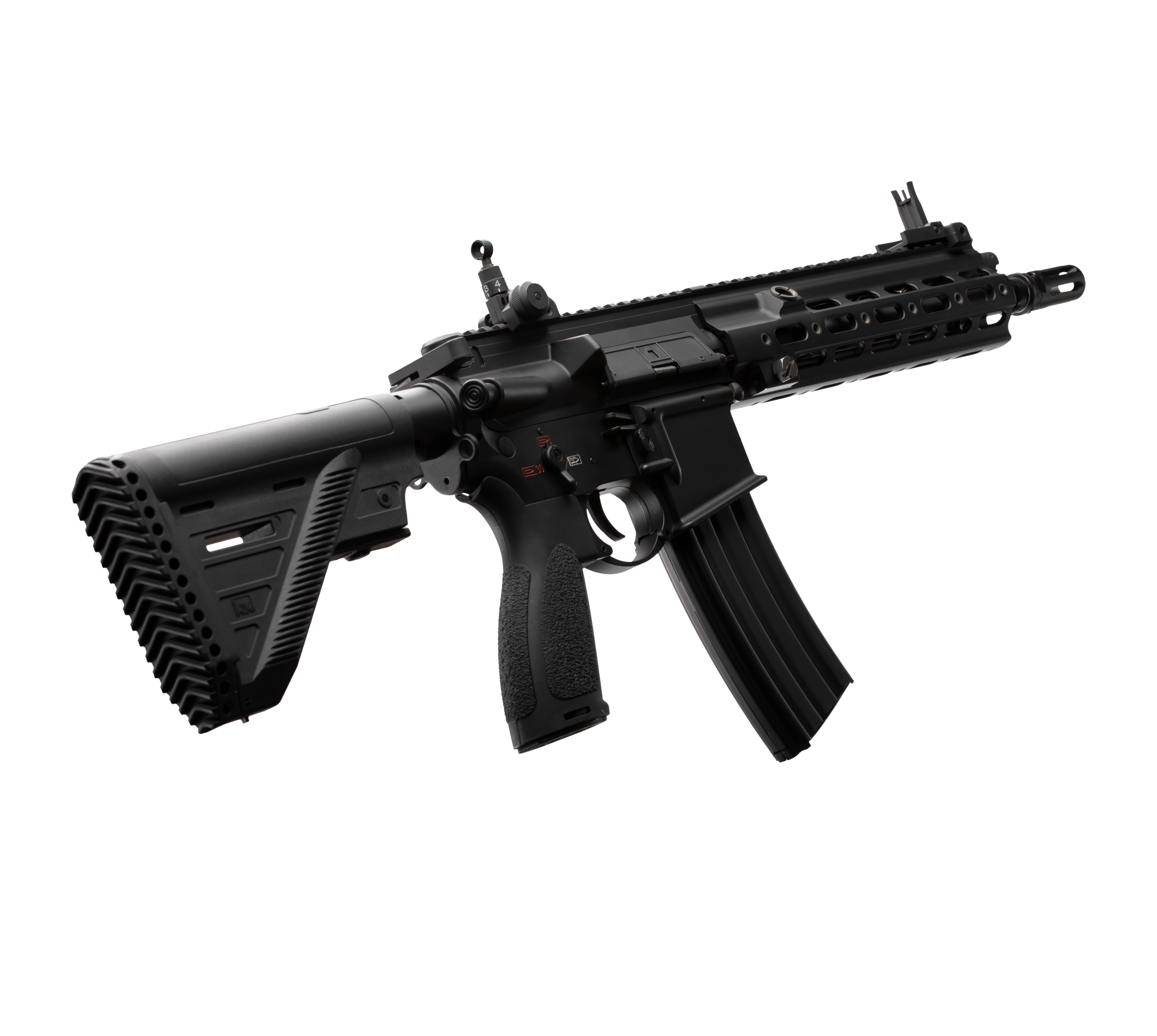 HK416 Bundles: E&C HK416 A5 11.5 Inch Geissele RIS AEG Airsoft Rifle EC-112 QD2.0 + Magazines (9880830148909) (8306534514989)