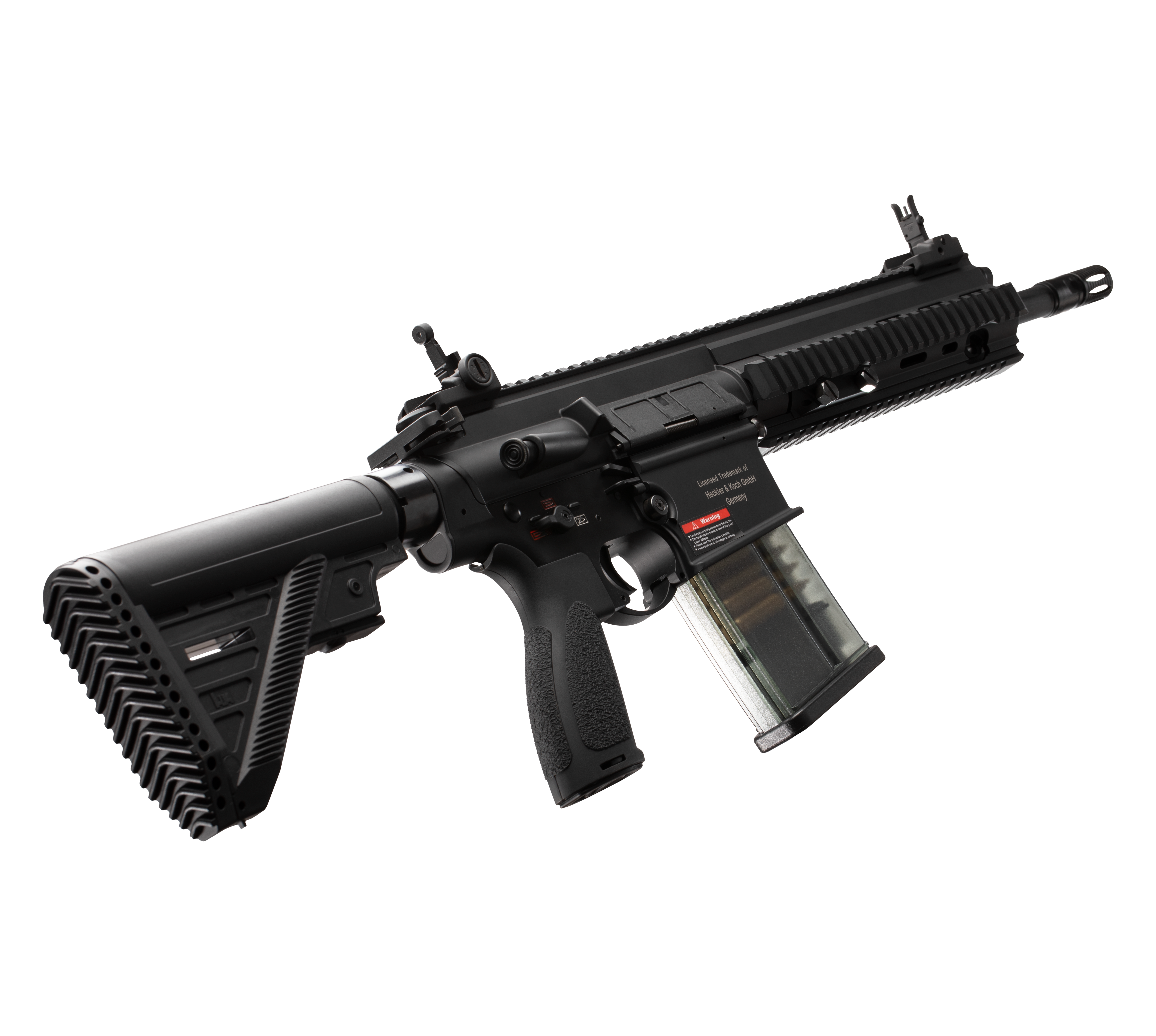 E\u0026C HK417A2 13.5 Inch AEG Airsoft Rifle EC-202 – Airlease, image size:5000x4480