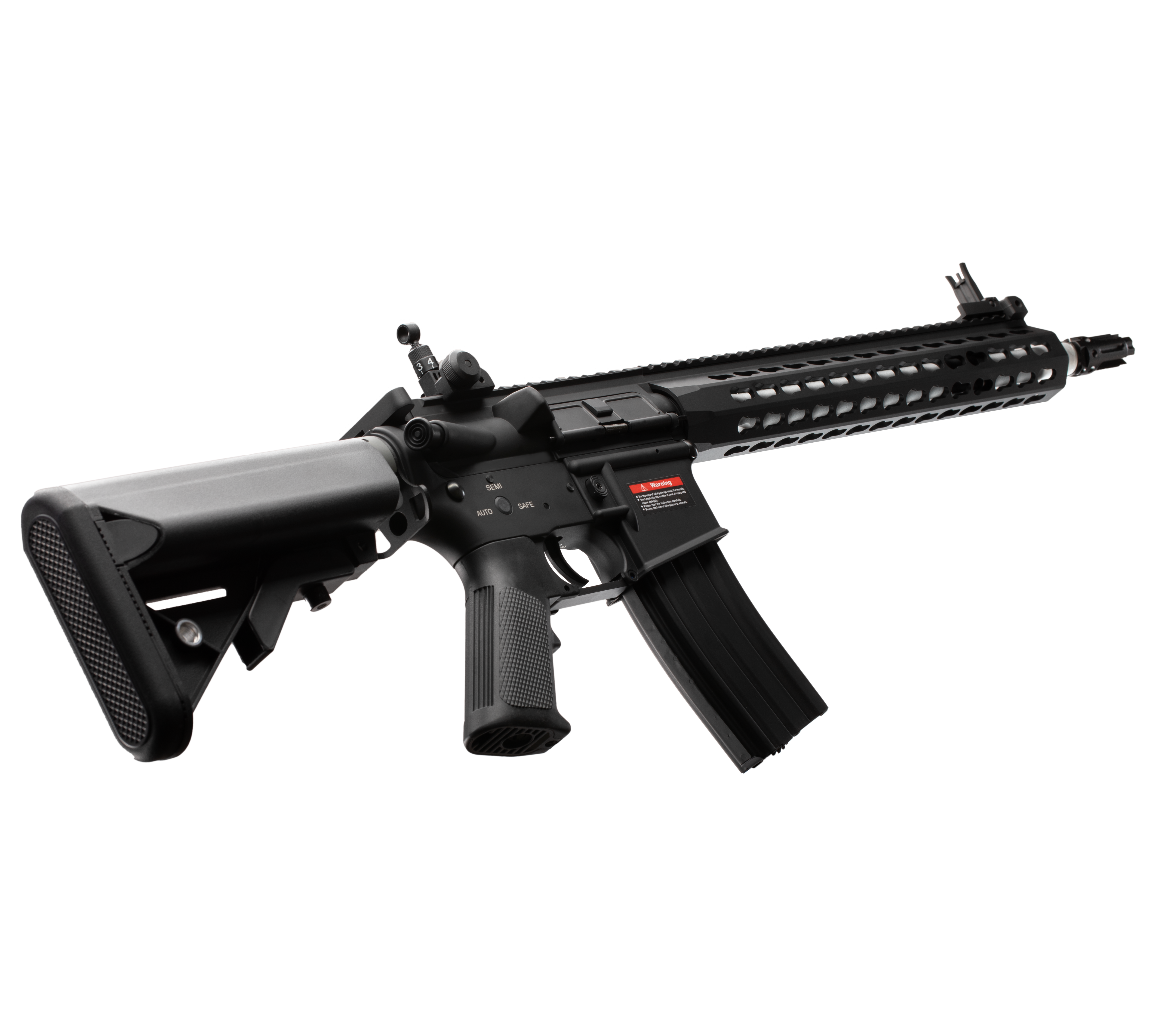 E&C M4 RIS 13 Inch AEG Airsoft Rifle EC-314 (8306568626477)