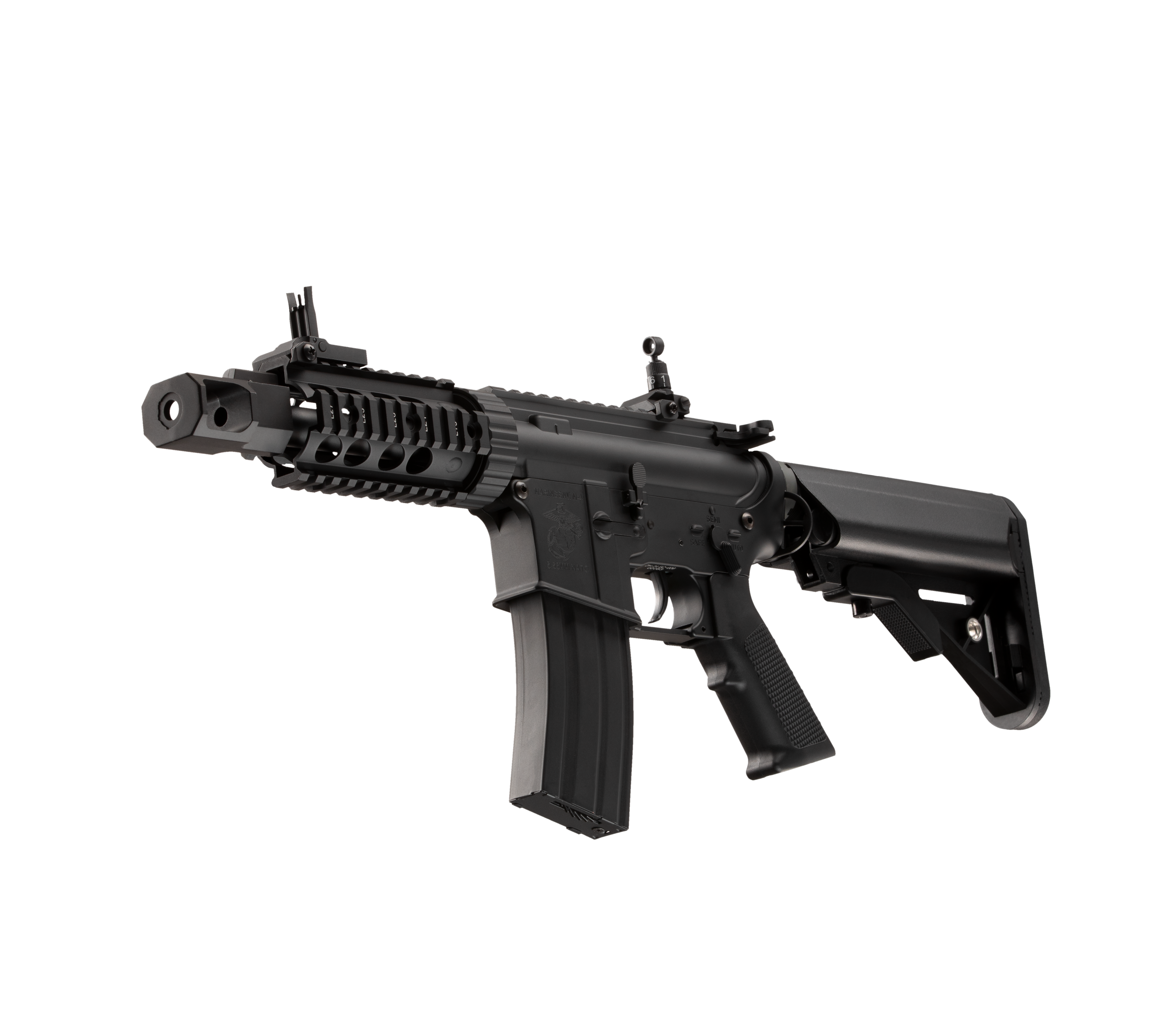 E&C M4 RIS (TANKER) 5INCH AEG Airsoft Rifle EC-606 (9862152945965)