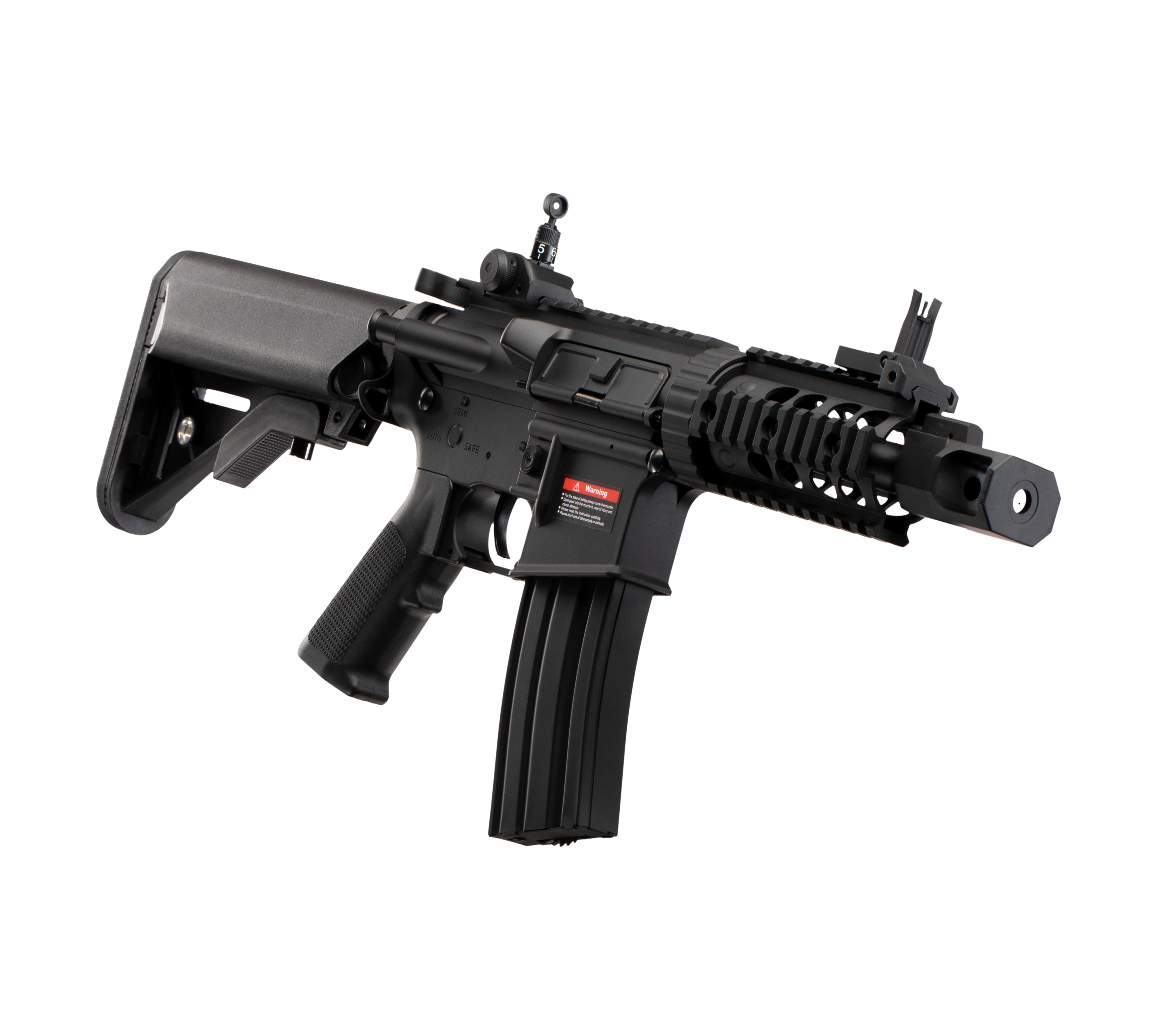 E&C M4 RIS (TANKER) 5INCH AEG Airsoft Rifle EC-606 (9862152945965)
