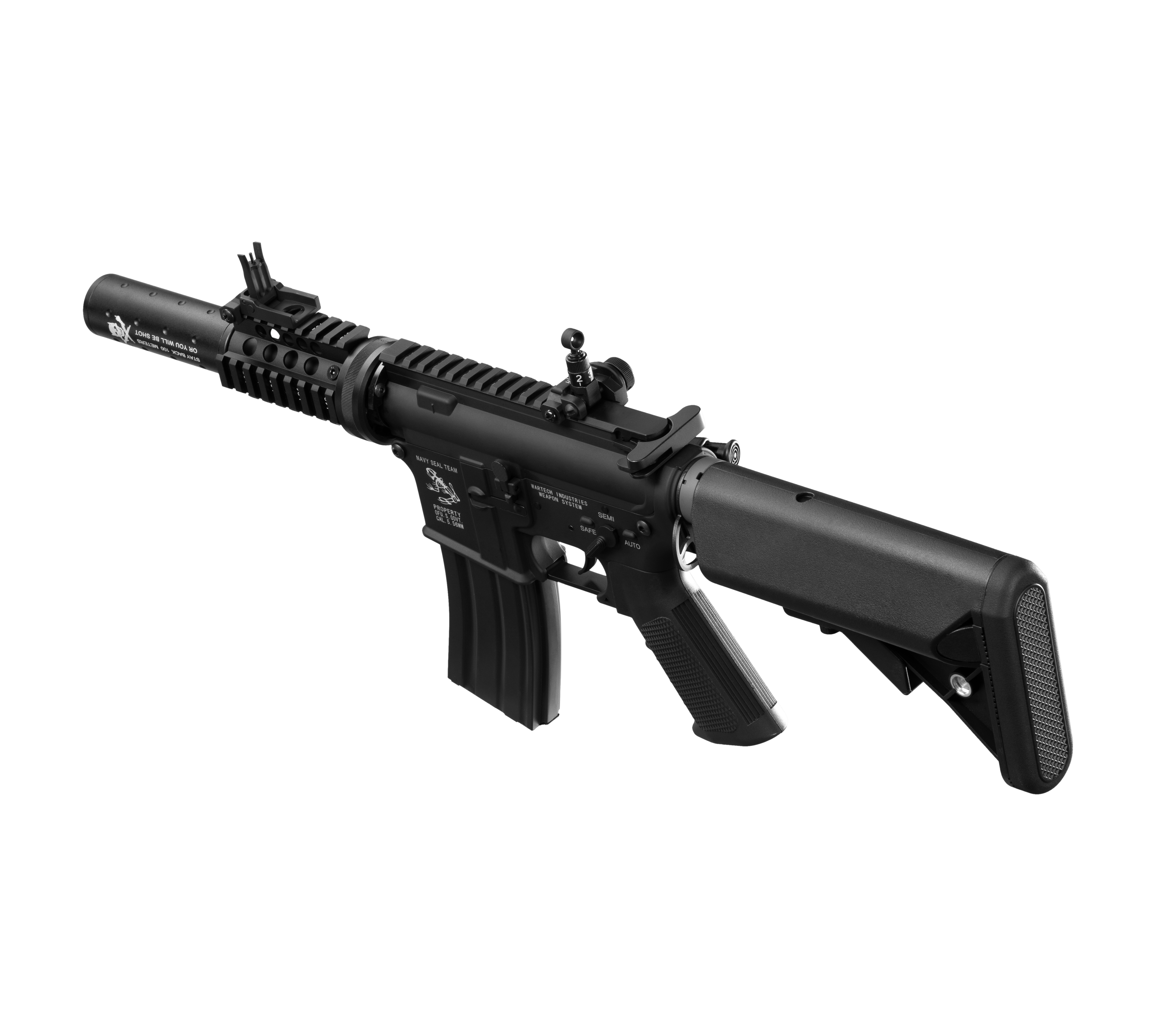 E&C LARUE 4 INCH AEG Airsoft Rifle EC-623 (9862154223917)