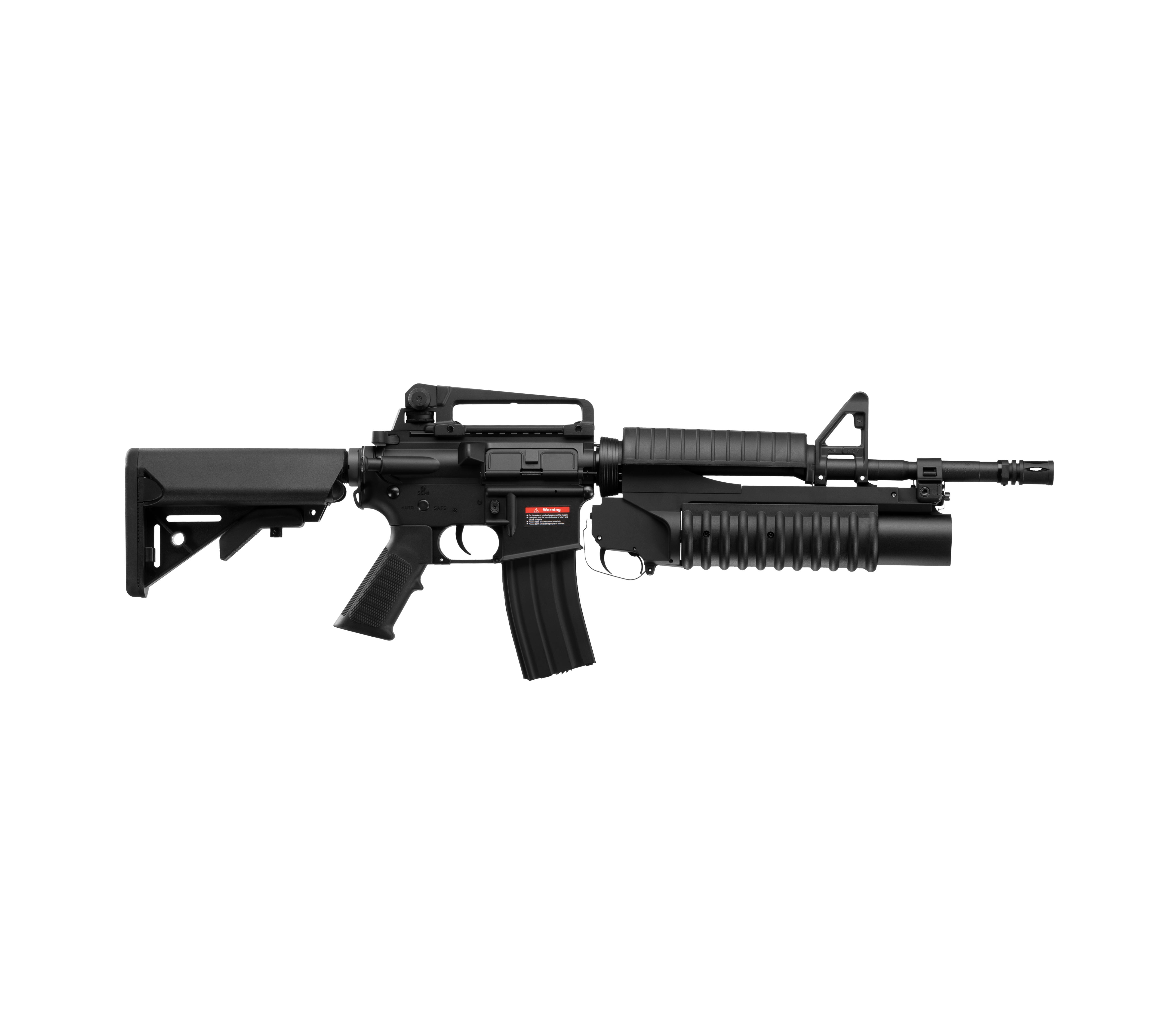 M4A1 W/M203 Bundles: E&C 14.5 Inch M4A1 W/M203 AEG Airsoft Rifle EC-701 QD2.0 + Magazines (9880839815469) (8306738397485)