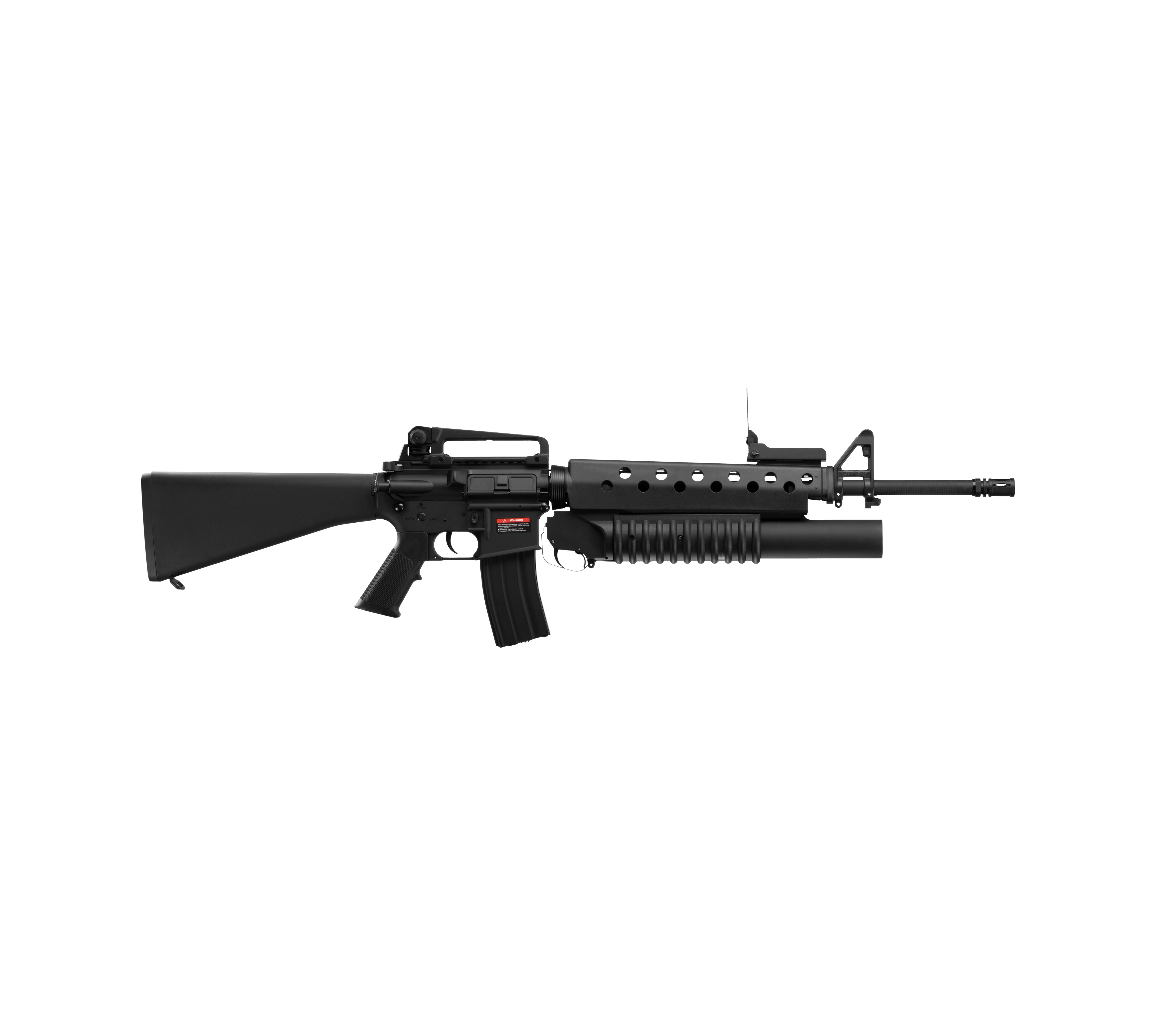 M16A3 W/M203 Bundles: E&C 20 Inch M16A3 W/M203 AEG Airsoft Rifle EC-702 QD2.0 + Magazines (9880850759981) (8306740953389)