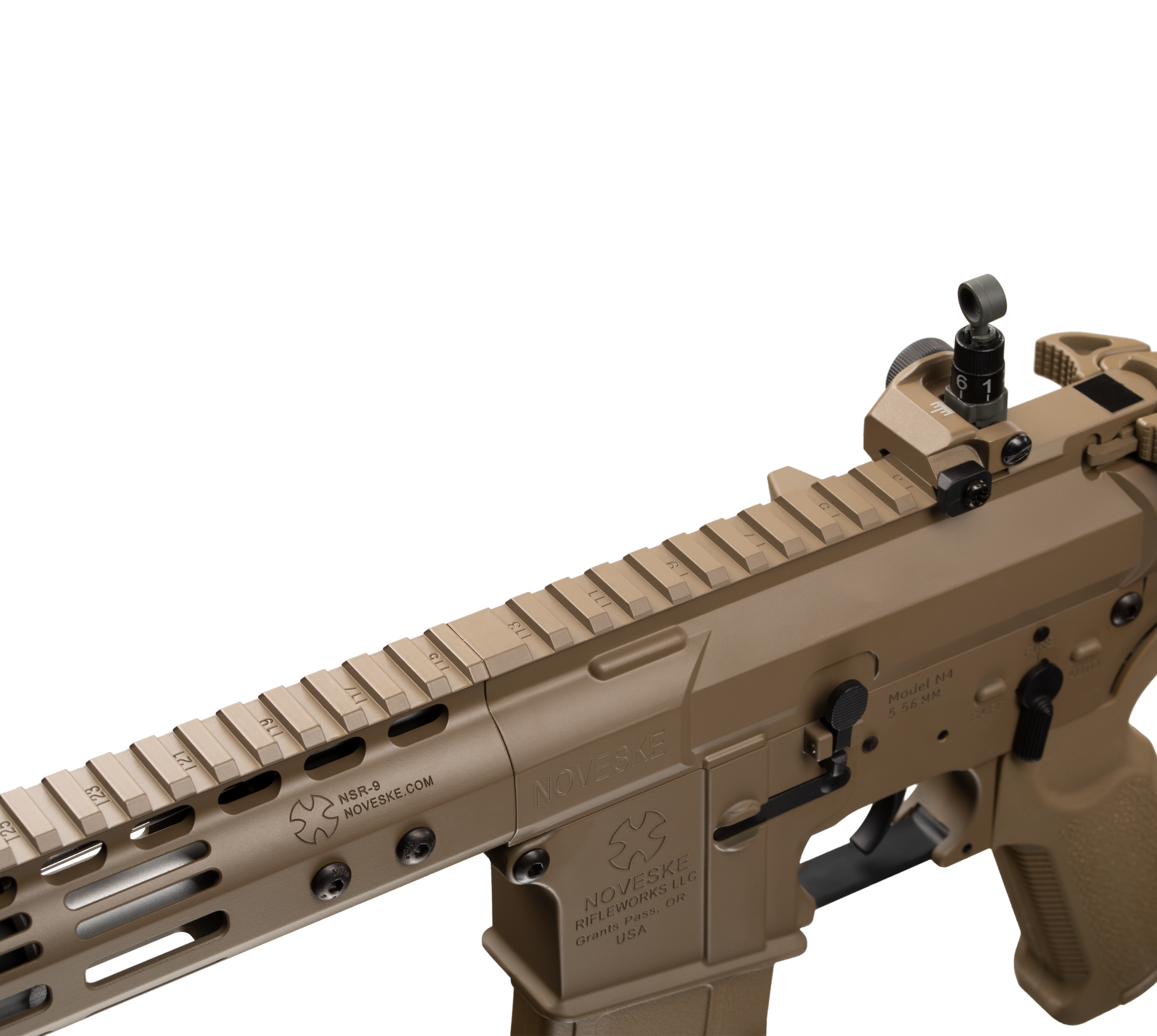 E&C NOVESKE N4 9.5 Inch AEG Airsoft Rifle EC-867 (8368821076269)