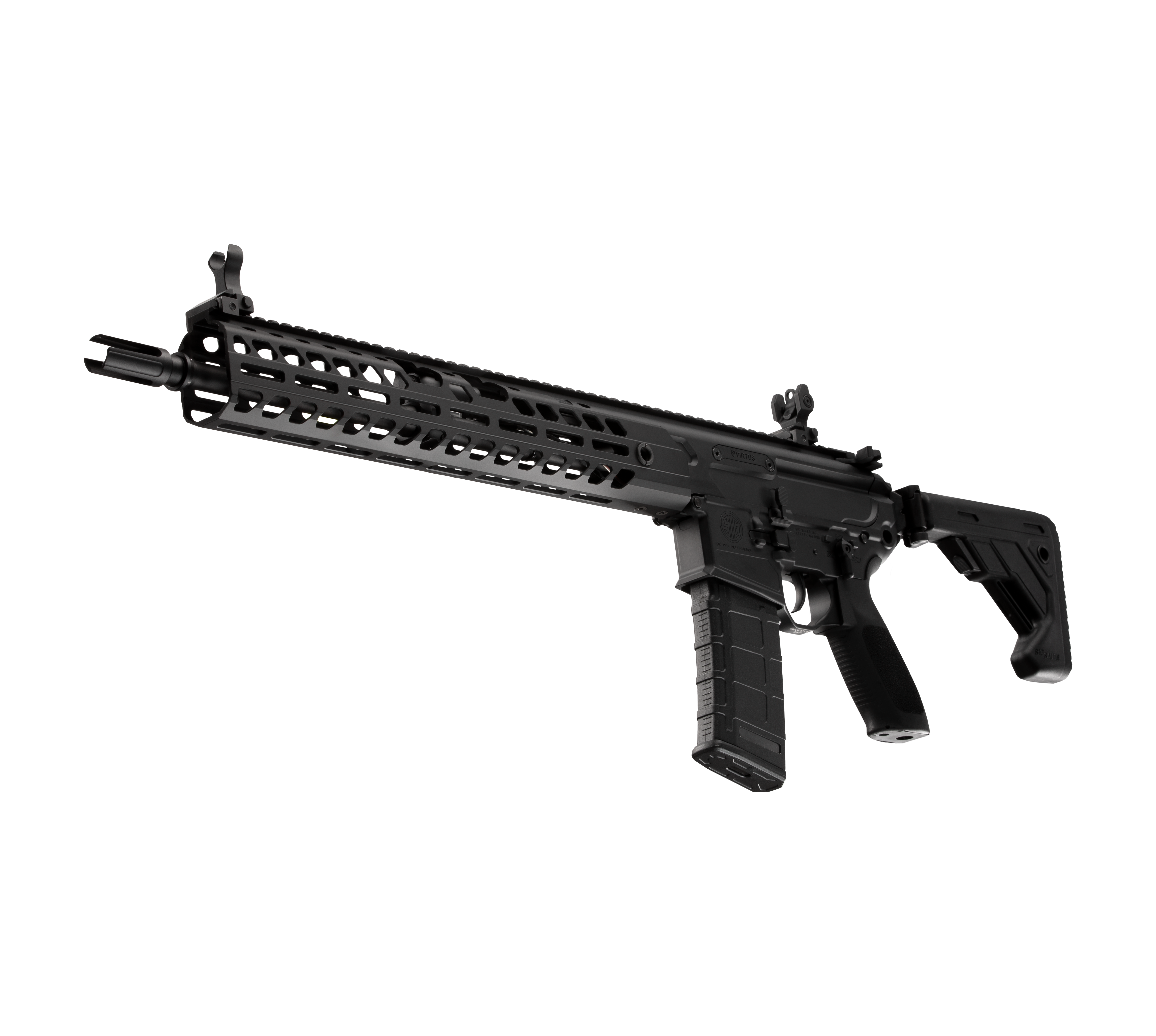 Apex Force SIG MCX Virtus 10.5 Inch AEG Airsoft Rifle AF-S001 — left side
