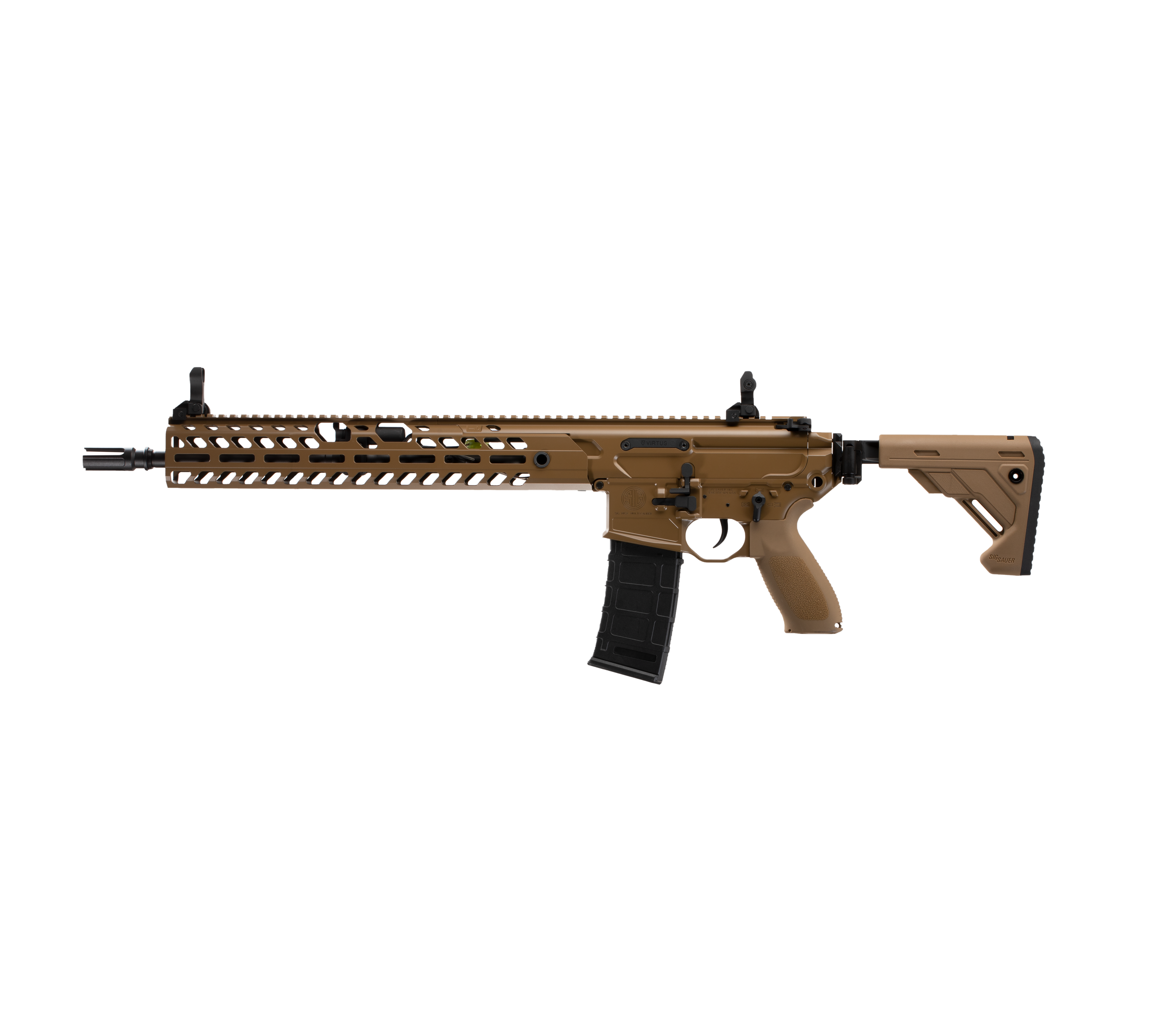 Apex Force SIG MCX Virtus 10.5 Inch AEG Airsoft Rifle AF-S001 — left side