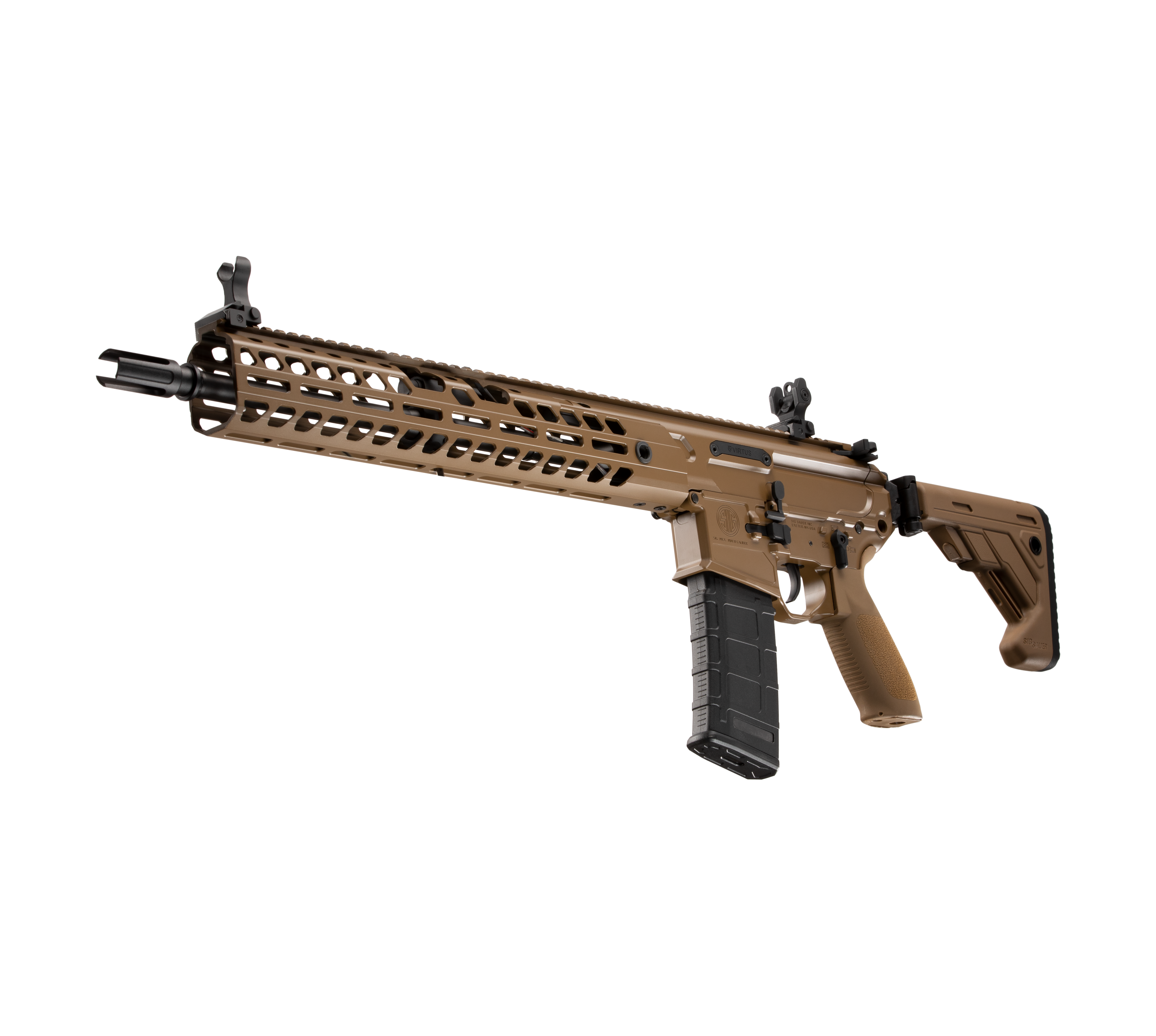 Apex Force SIG MCX Virtus 10.5 Inch AEG Airsoft Rifle AF-S001 — left side