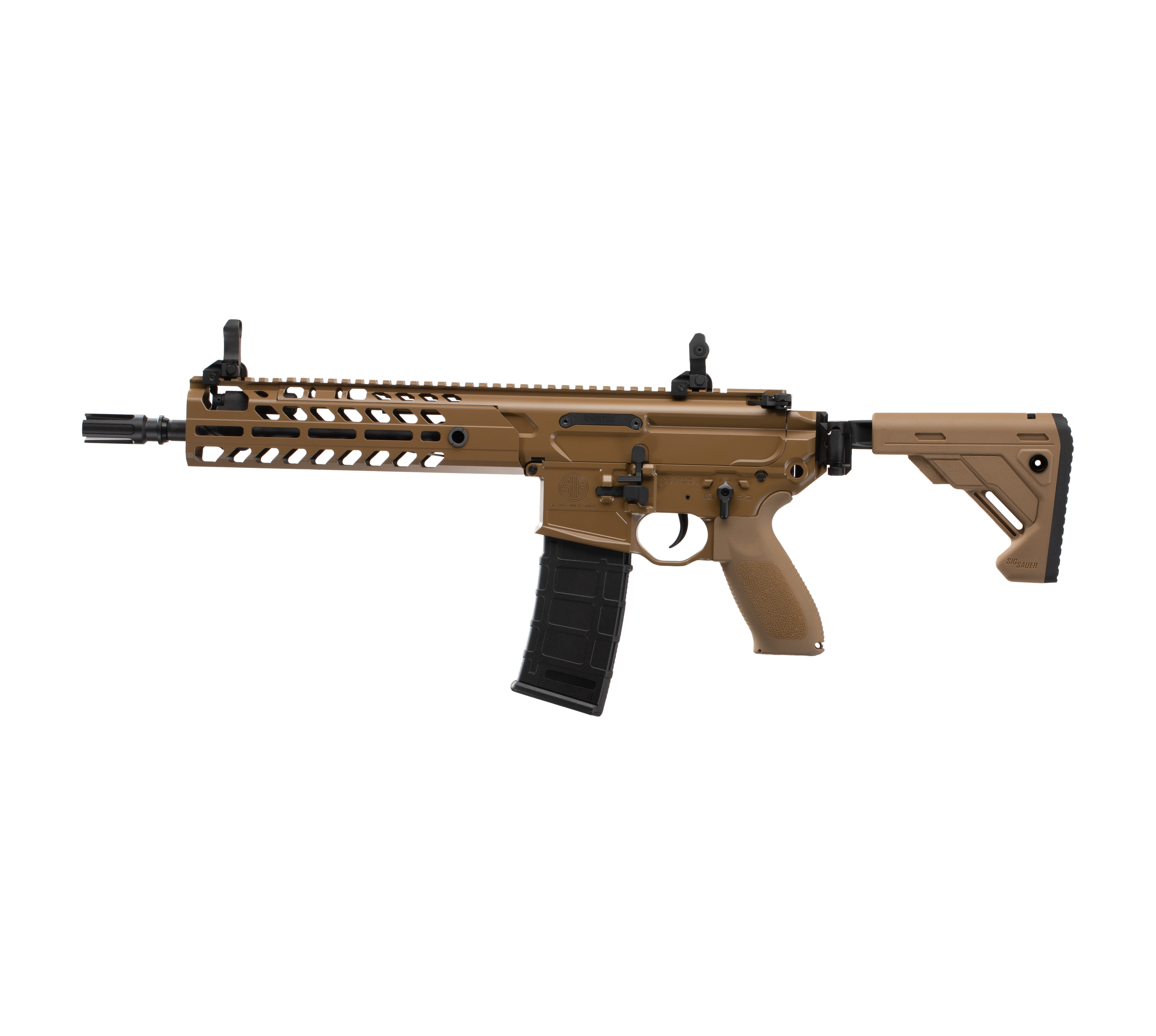 Apex Force SIG MCX Virtus 10.5 Inch AEG Airsoft Rifle AF-S001 — left side