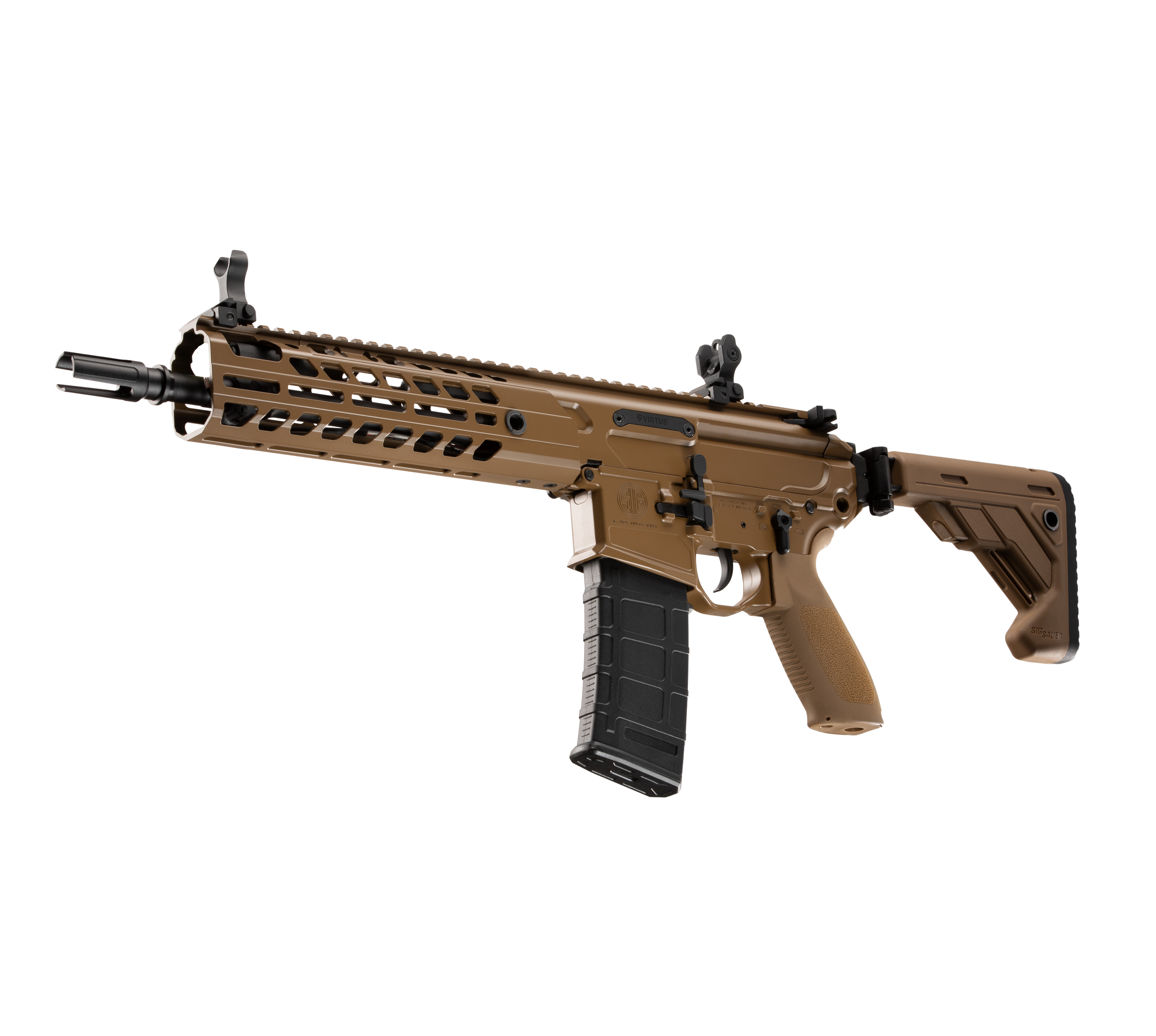 Apex Force SIG MCX Virtus 10.5 Inch AEG Airsoft Rifle AF-S001 — left side
