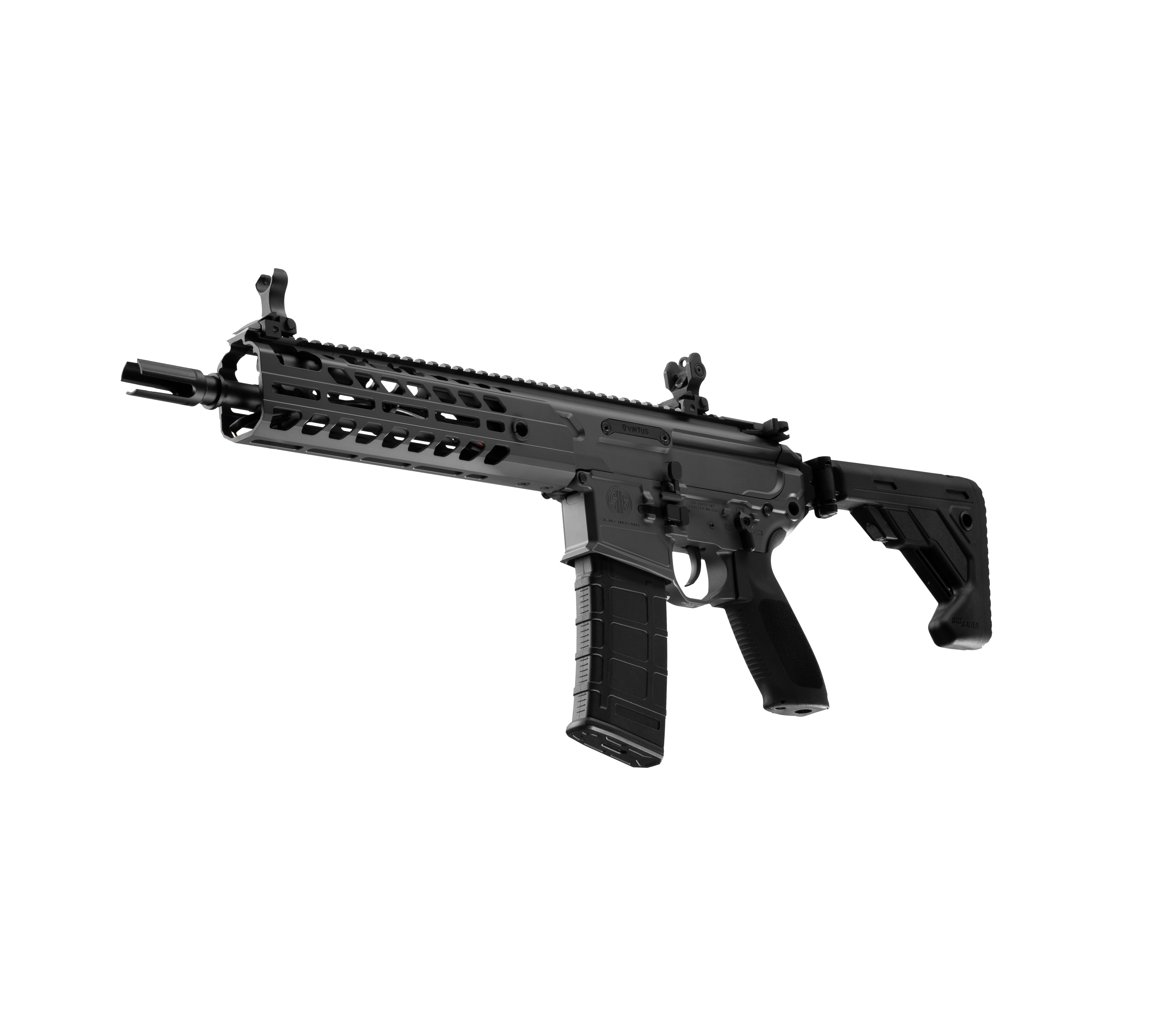 Apex Force SIG MCX Virtus 10.5 Inch AEG Airsoft Rifle AF-S001 — left side