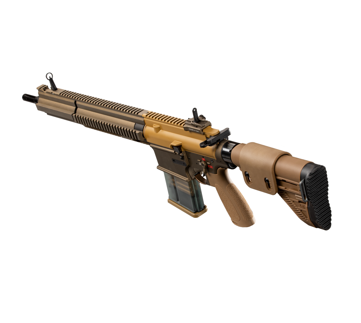 E&C G28 16 Inch AEG Airsoft Rifle EC-204 — left side